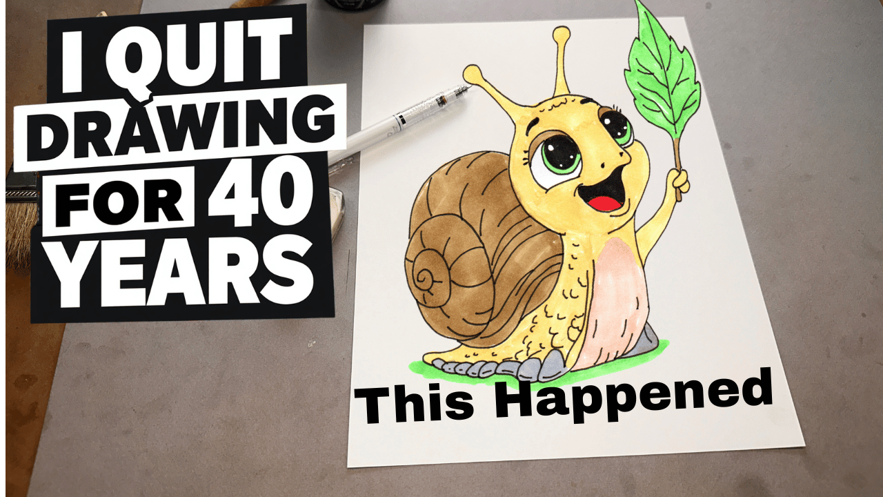 Why I Started Drawing Again After 40 Years