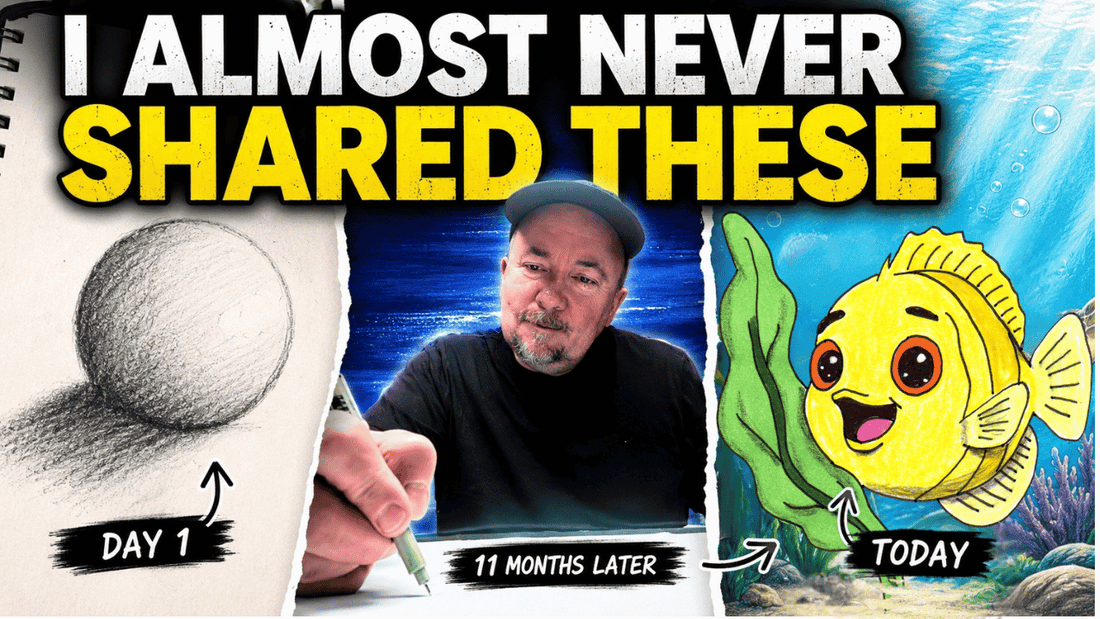 I Almost Never Shared My First Drawings