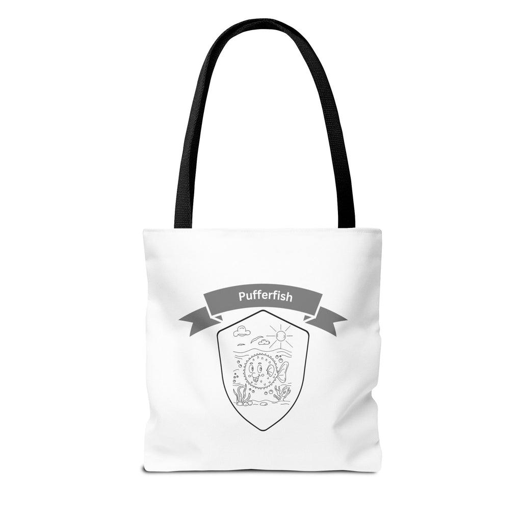 Happy Pufferfish Carry-All Tote Bag