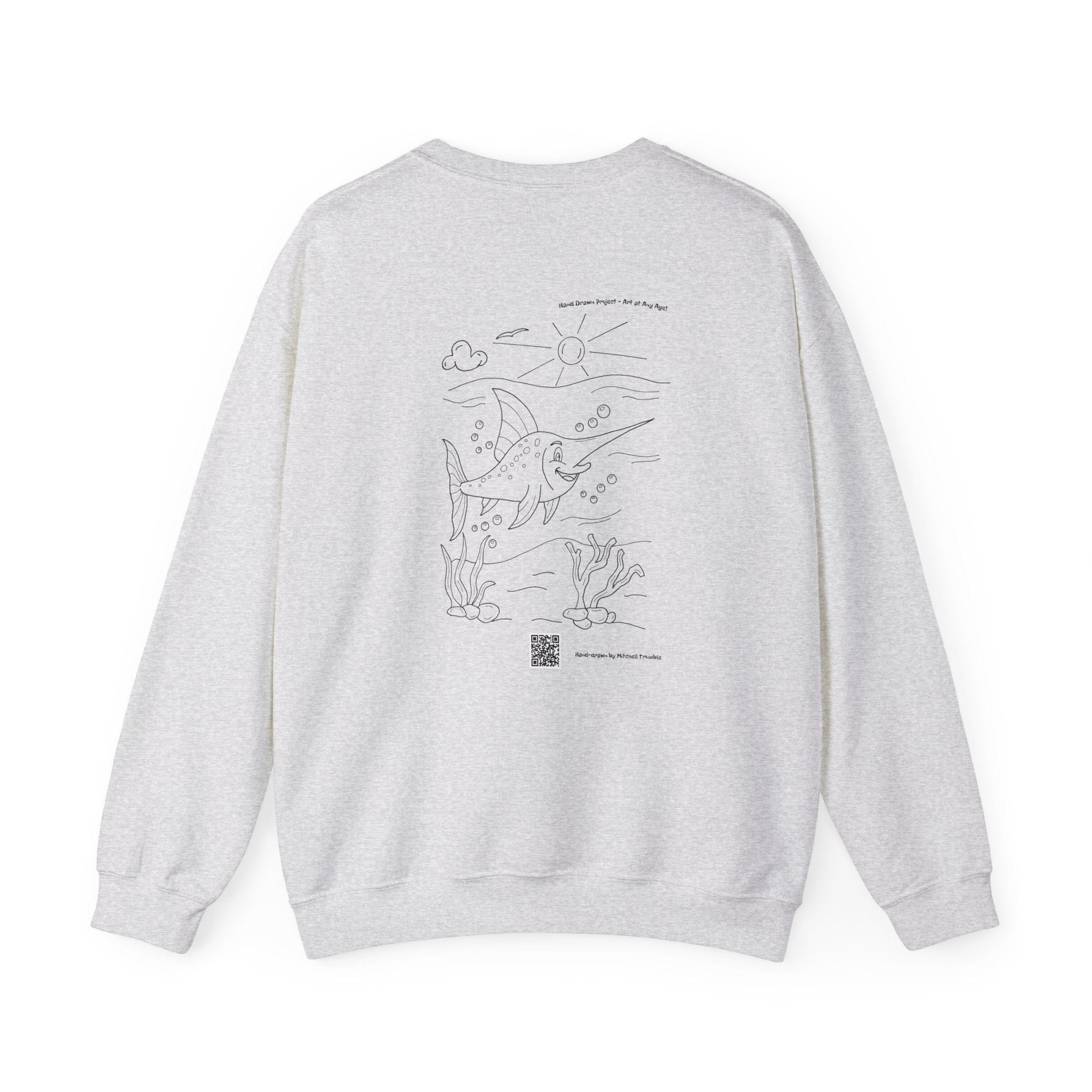 Swordfish – Ocean Strength Cozy Sweatshirt