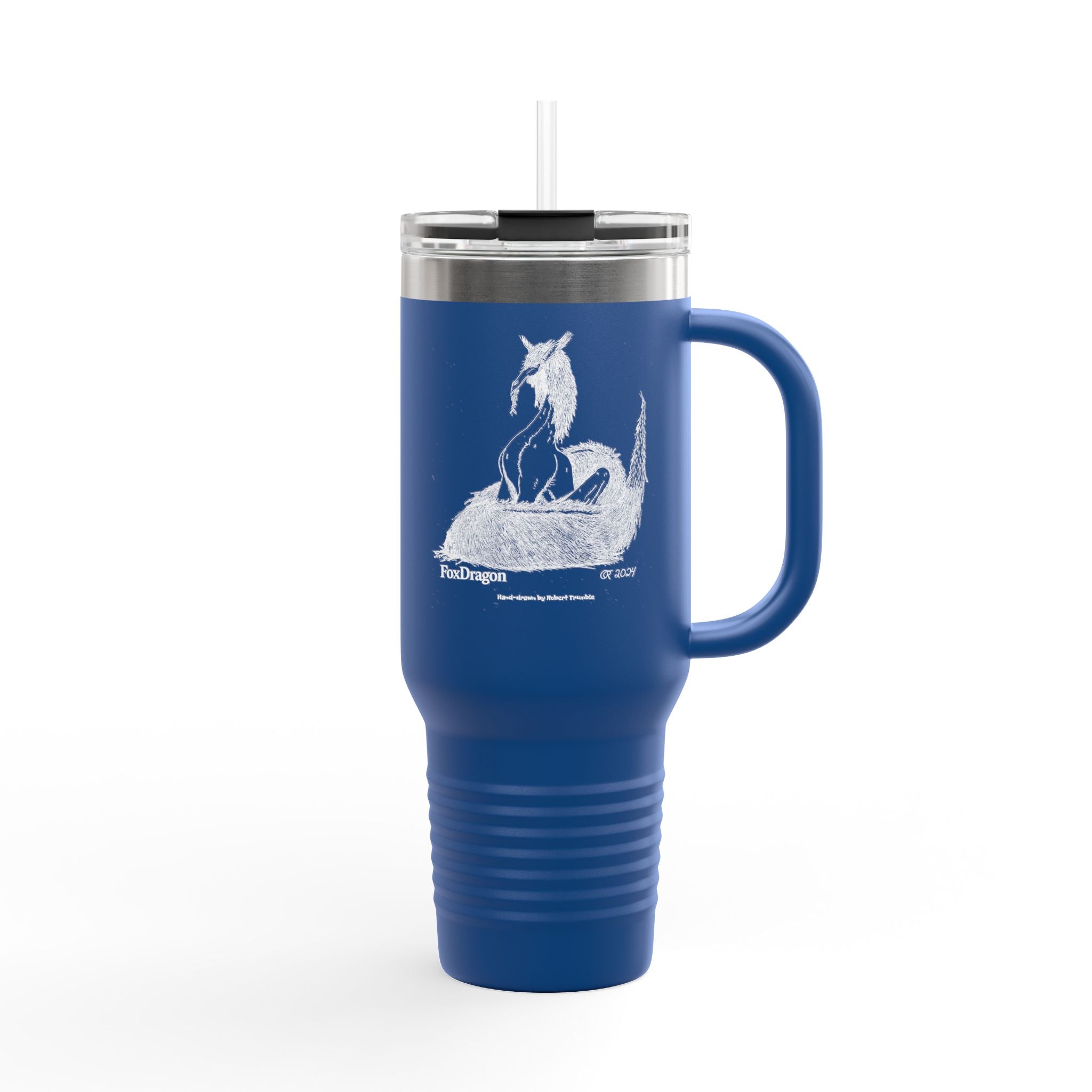 FoxDragon – Mythical Creature Travel Mug