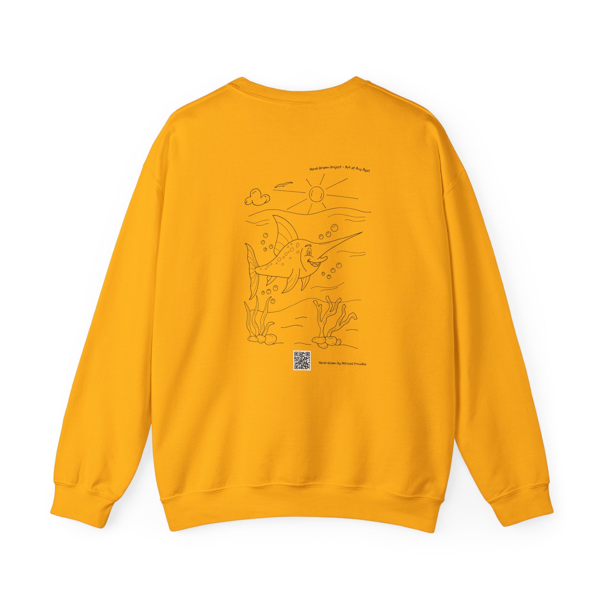 Swordfish – Ocean Strength Cozy Sweatshirt