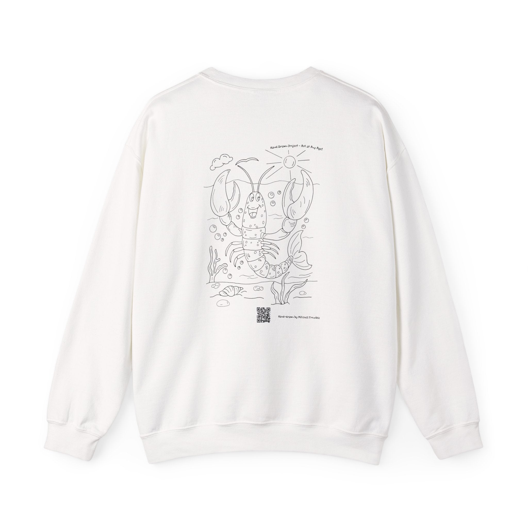 Cheerful Lobster Sweatshirt