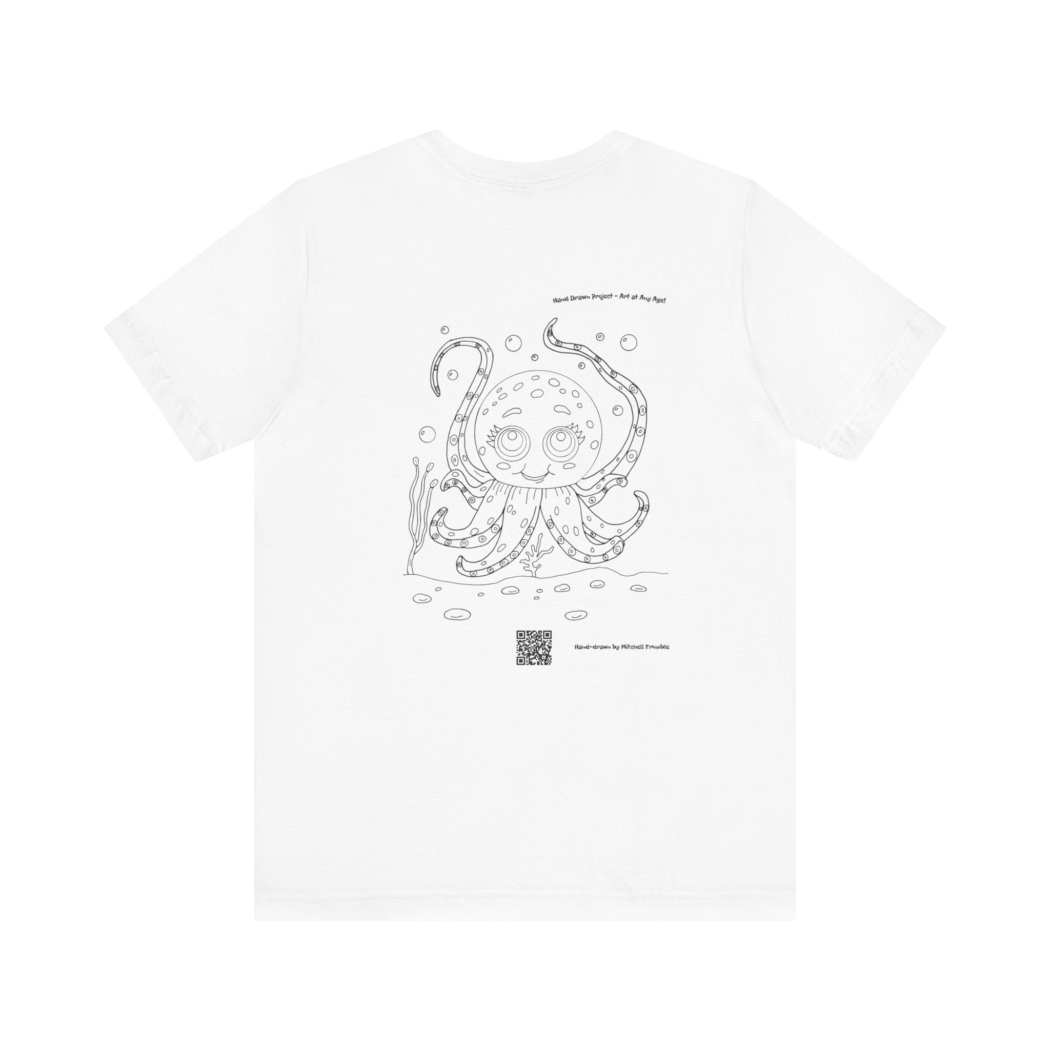 Octopus – Hand-Drawn Ocean Tee