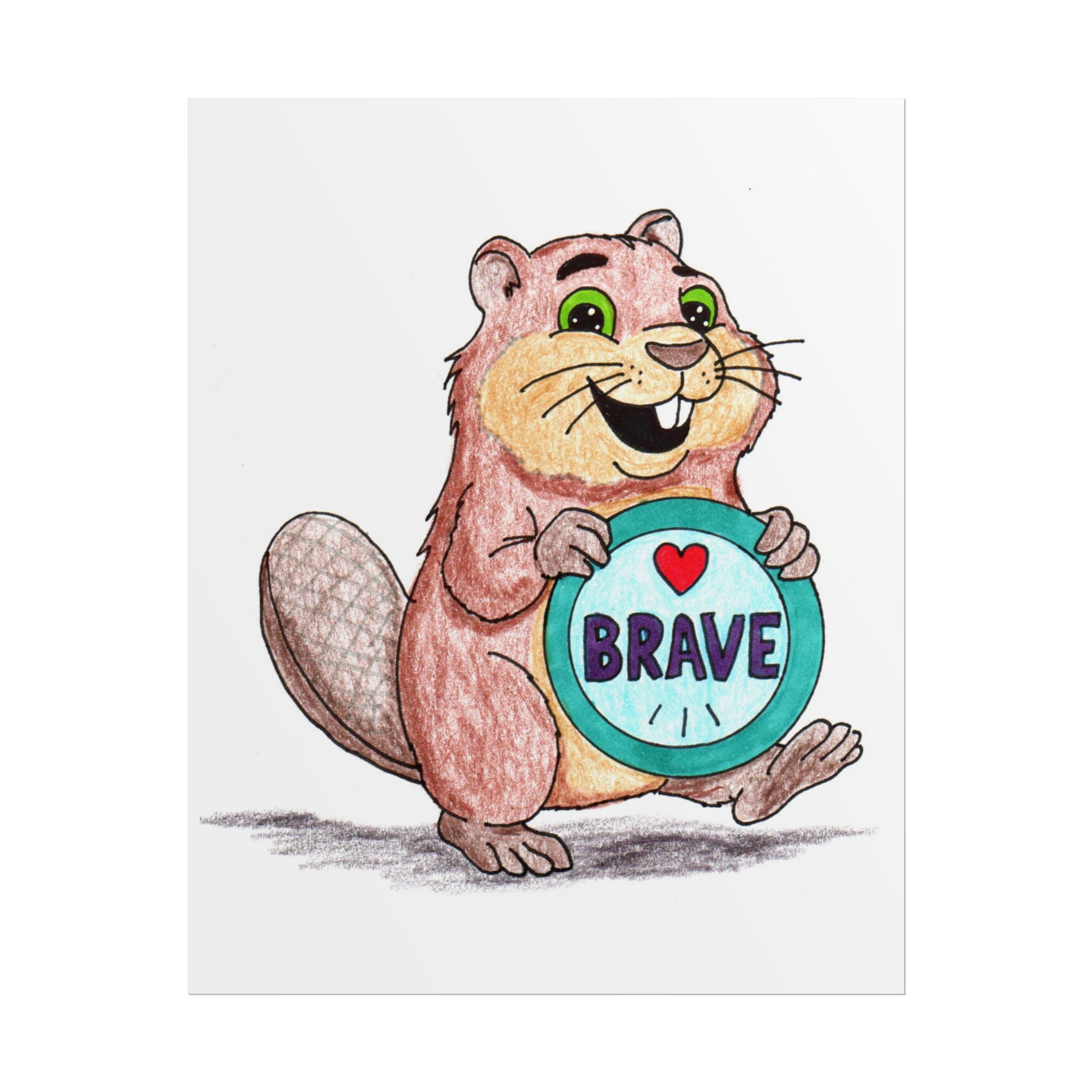 First Dentist Visit Print for Kids | Brave Little Critters
