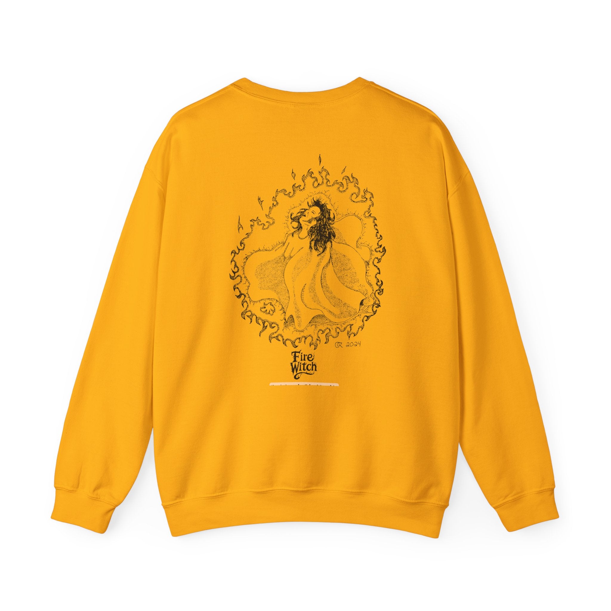 Fire Witch Crewneck Sweatshirt