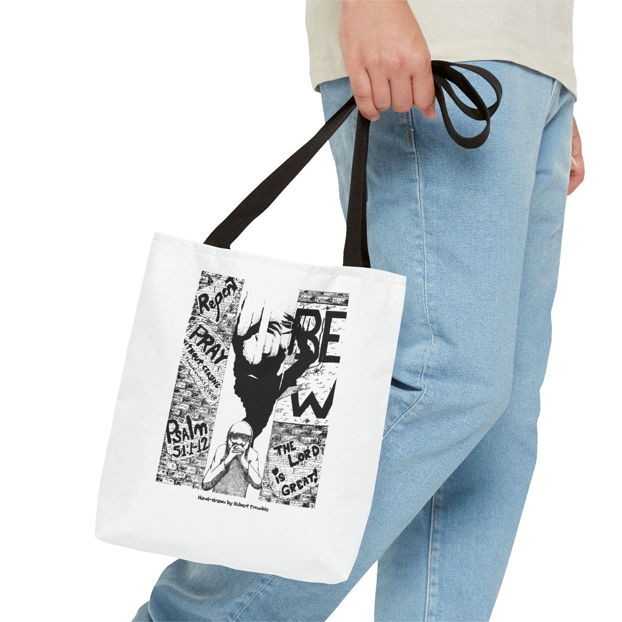 Pray — Spiritual Reflection Tote Bag