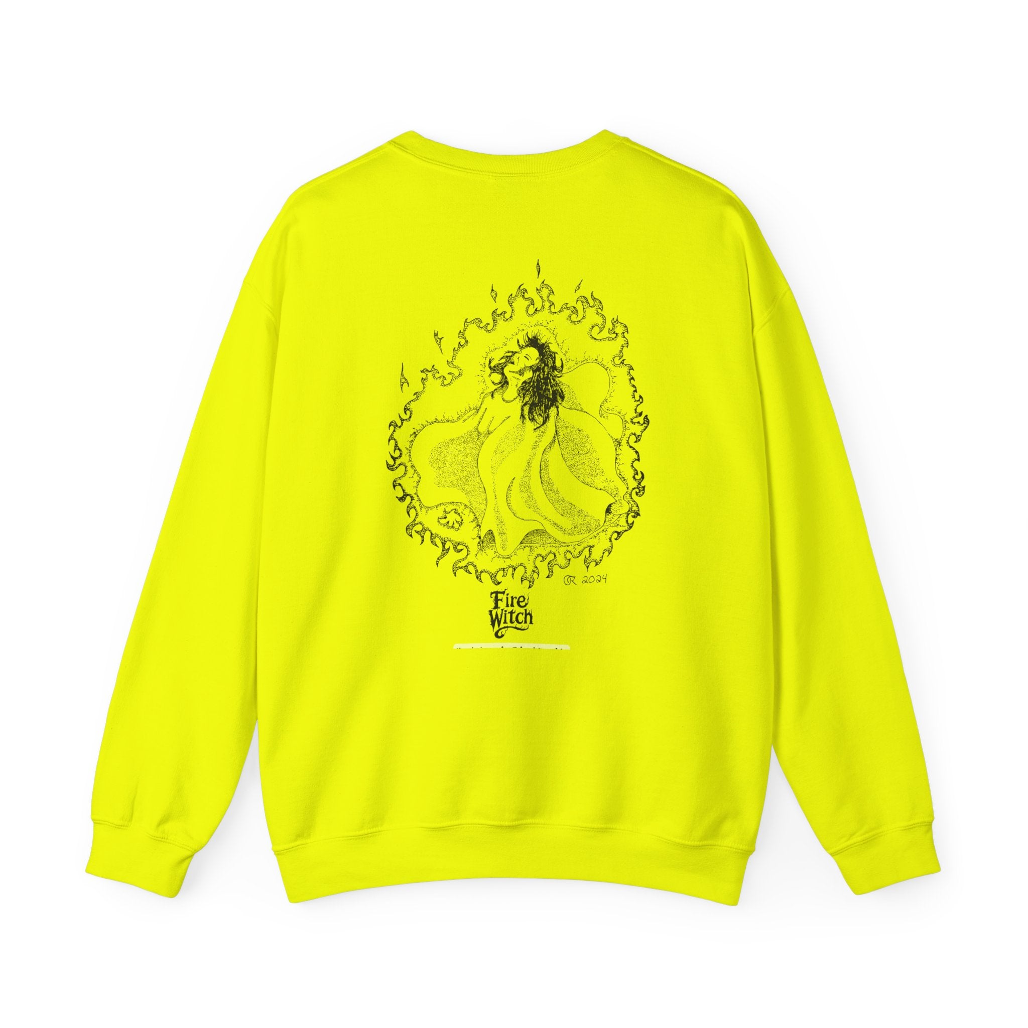 Fire Witch Crewneck Sweatshirt