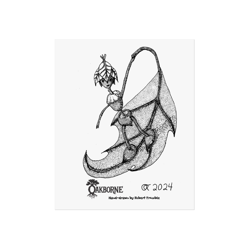 Oakborne Woodland Sprite – Enchanted Forest Wall Art