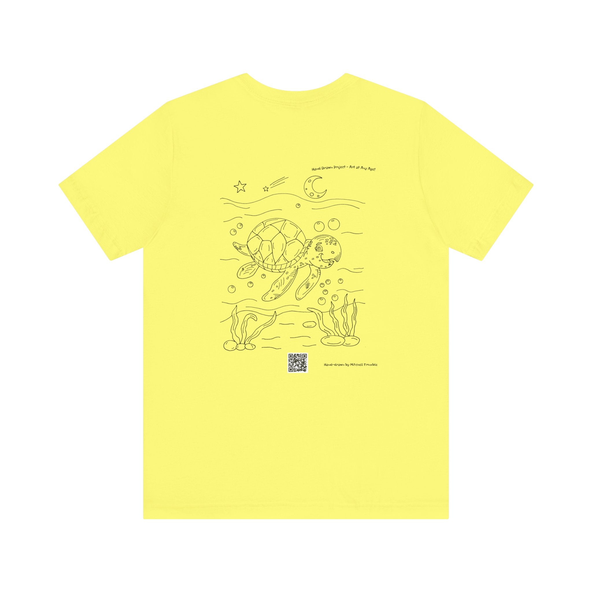 Smiling Sea Turtle – Ocean Critter T-Shirt