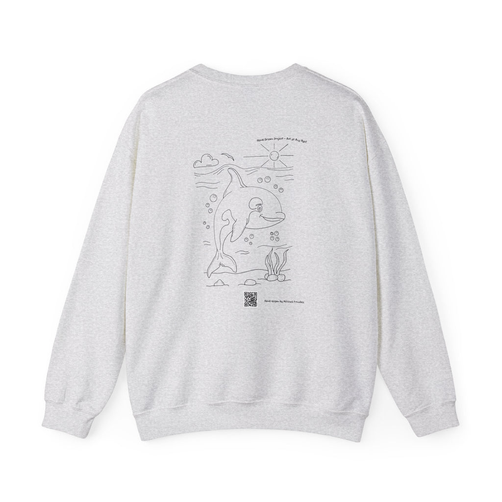 Orca Killer Whale – Ocean Majesty Cozy Sweatshirt