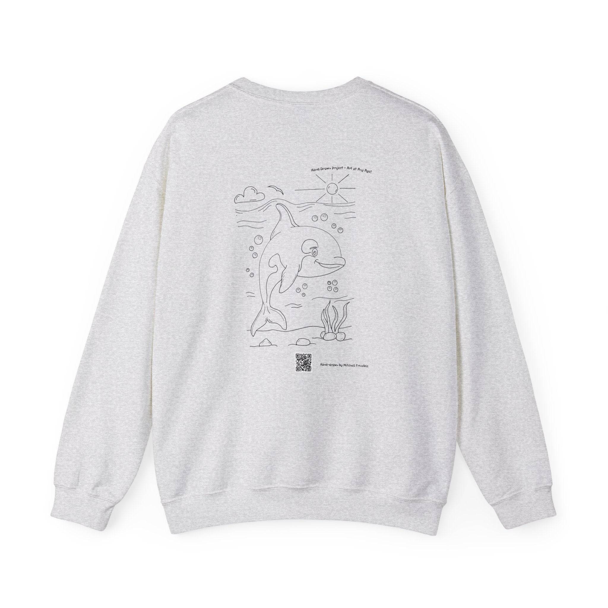 Orca Killer Whale – Ocean Majesty Cozy Sweatshirt