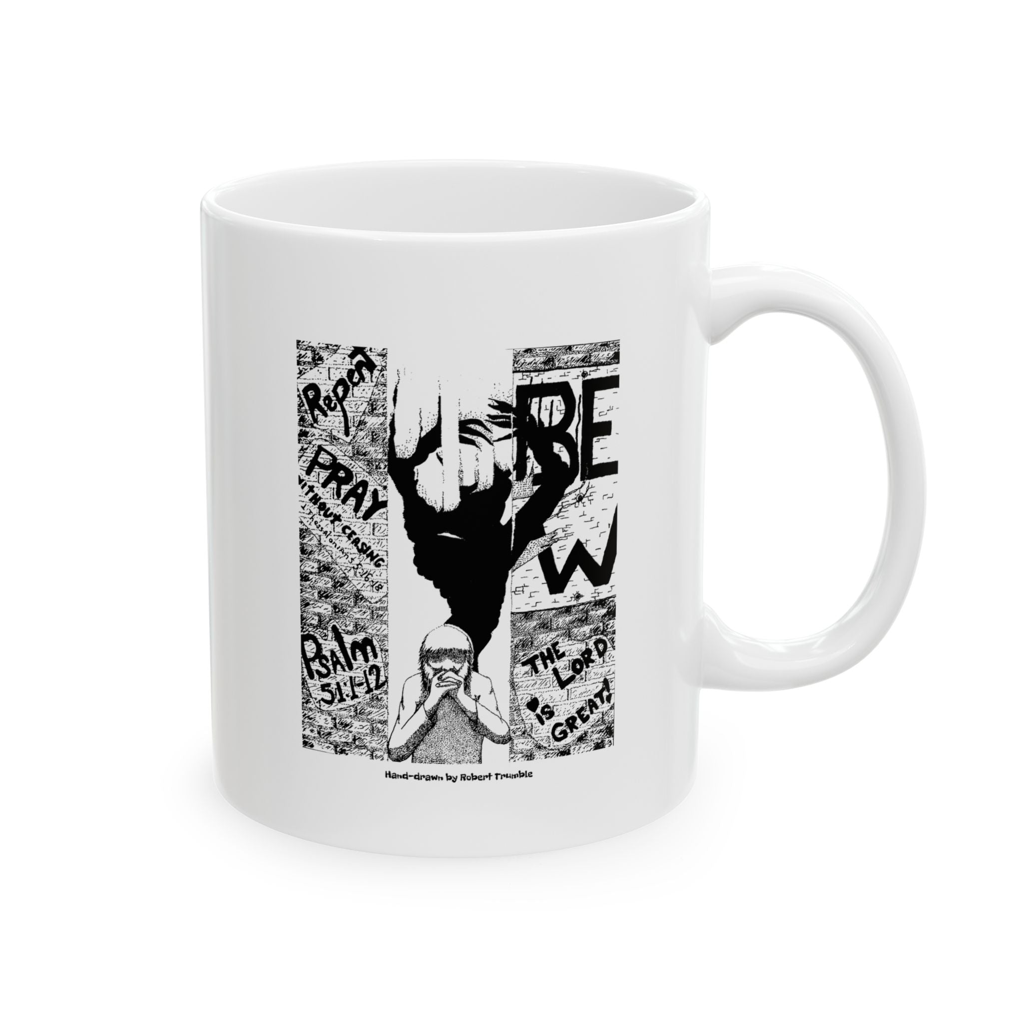Pray — Spiritual Reflection Coffee Mug