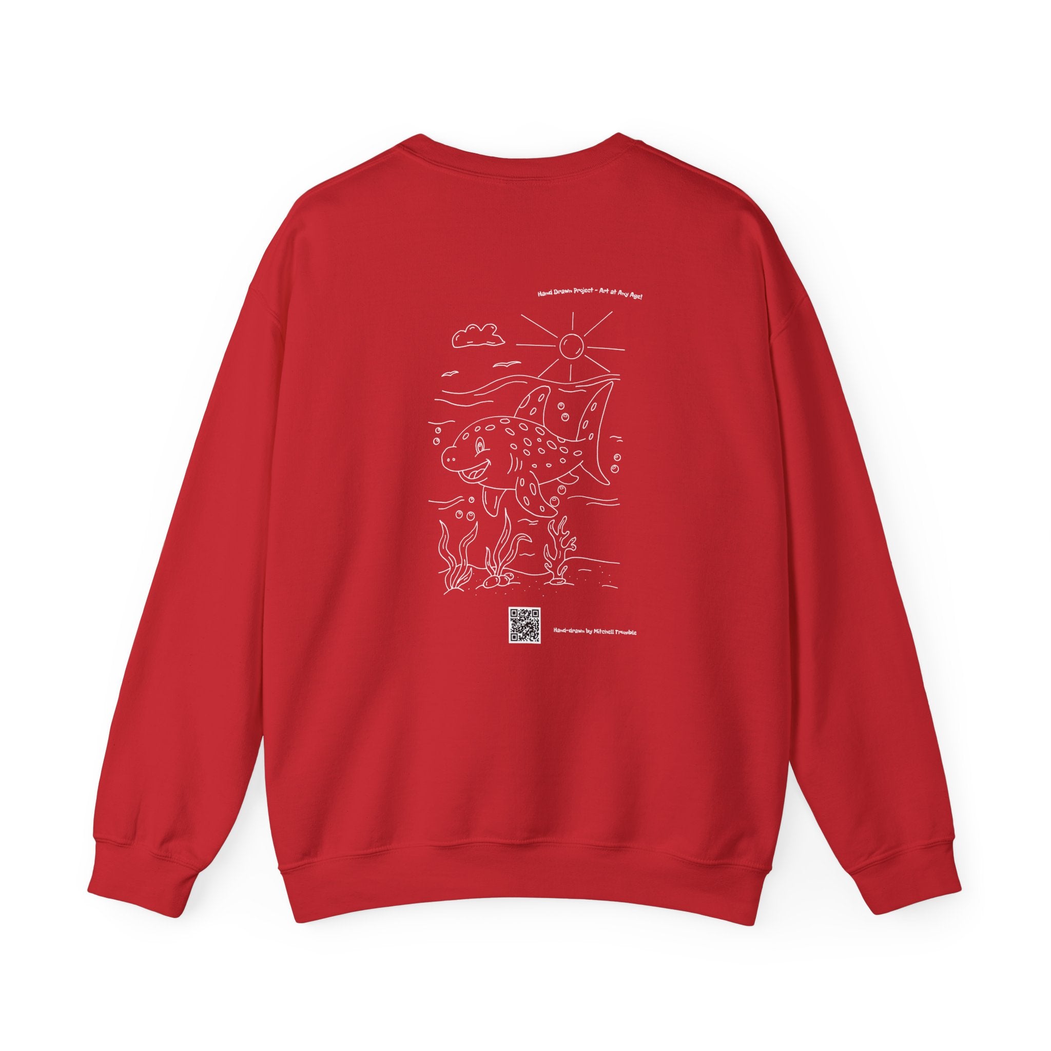 Leopard Shark – Spotted Ocean Explorer Sweatshirt