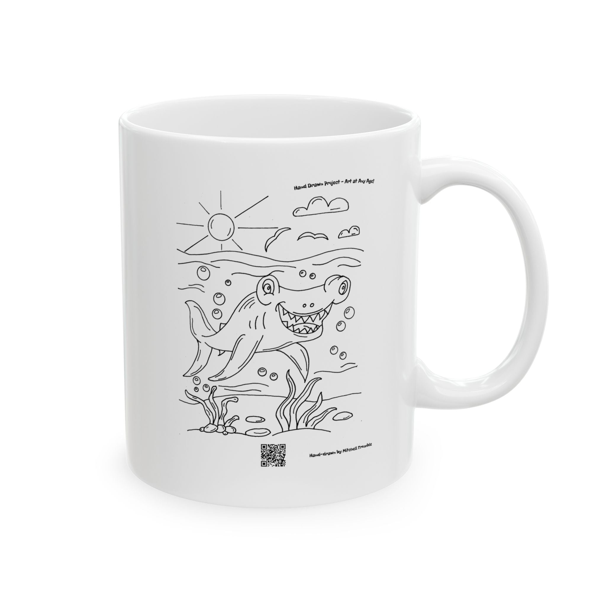 Happy Hammerhead Shark – Ocean Smiles Coffee Mug
