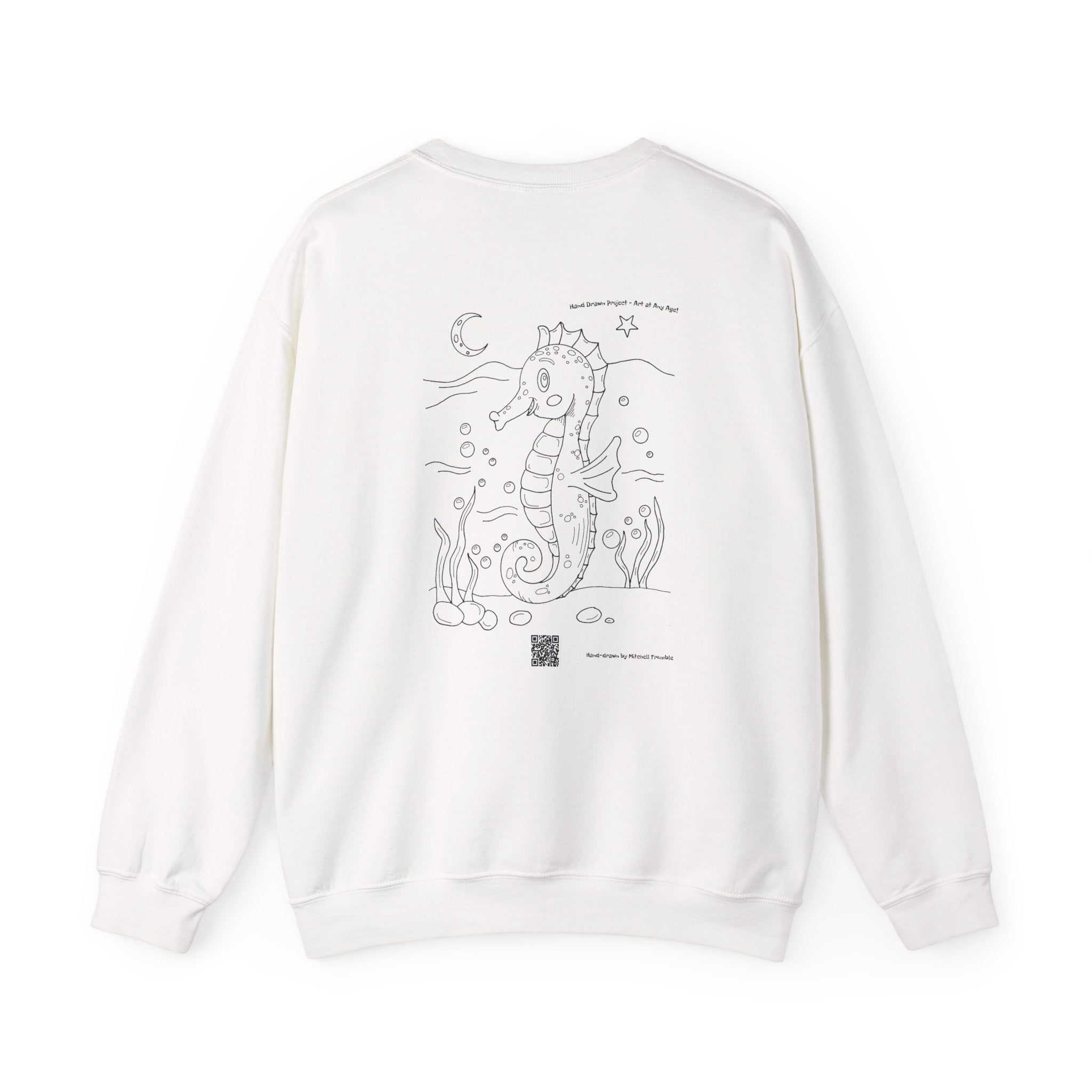 Adorable Seahorse Cozy Sweatshirt