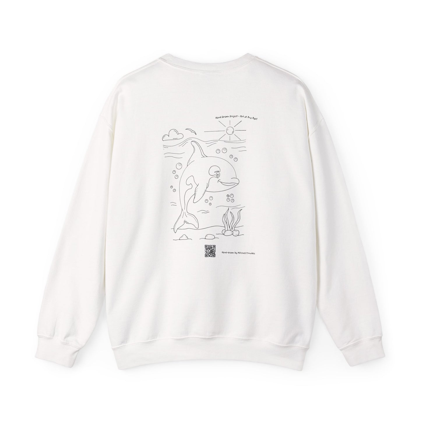 Orca Killer Whale – Ocean Majesty Cozy Sweatshirt