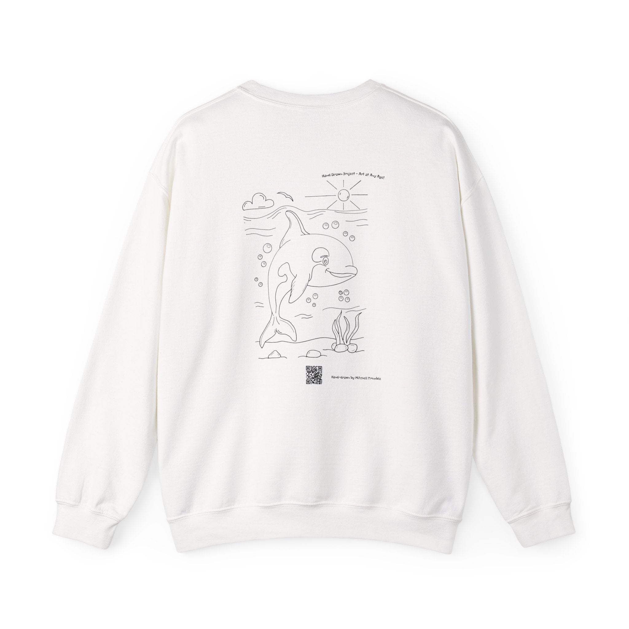 Orca Killer Whale – Ocean Majesty Cozy Sweatshirt