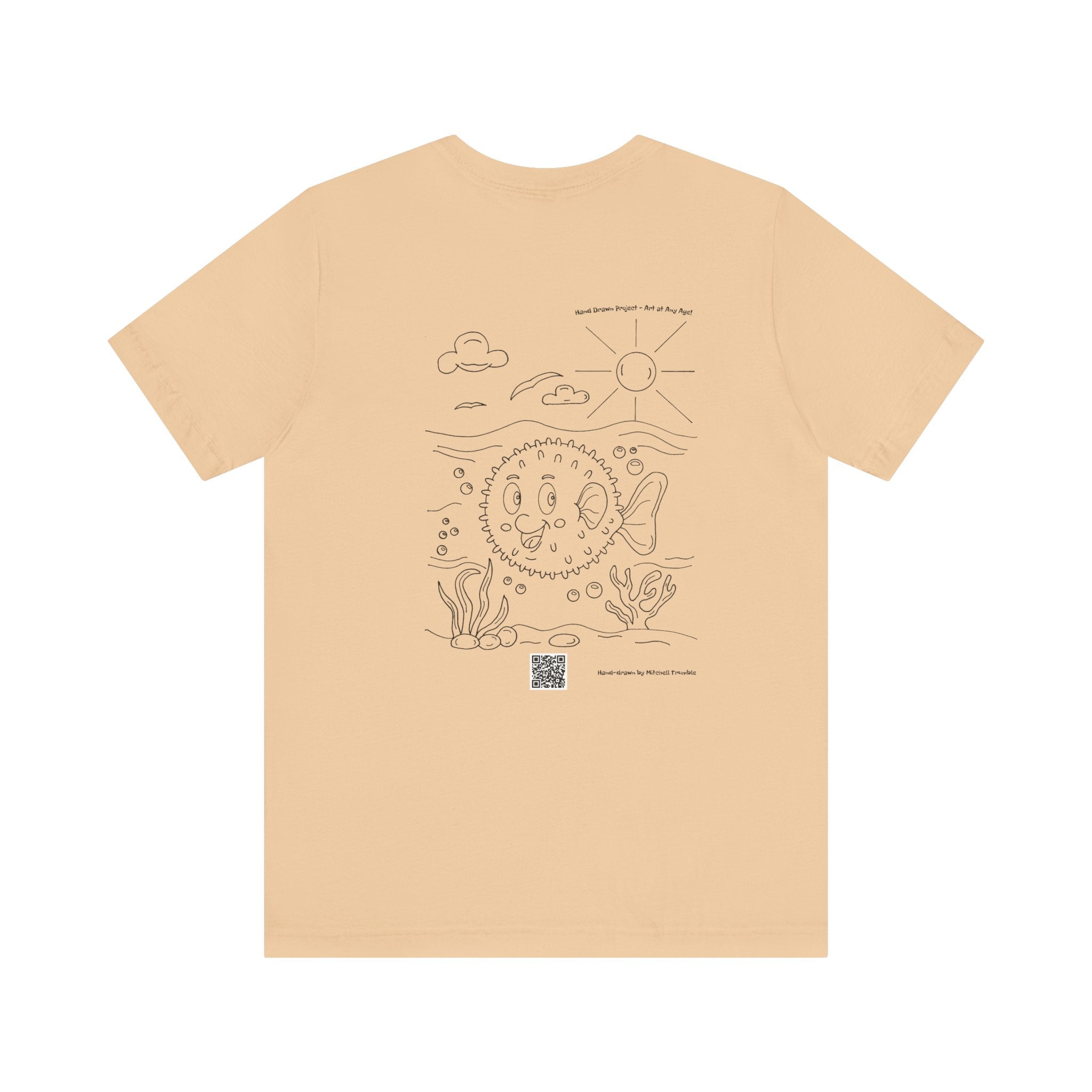 Happy Pufferfish – Ocean Critter T-Shirt