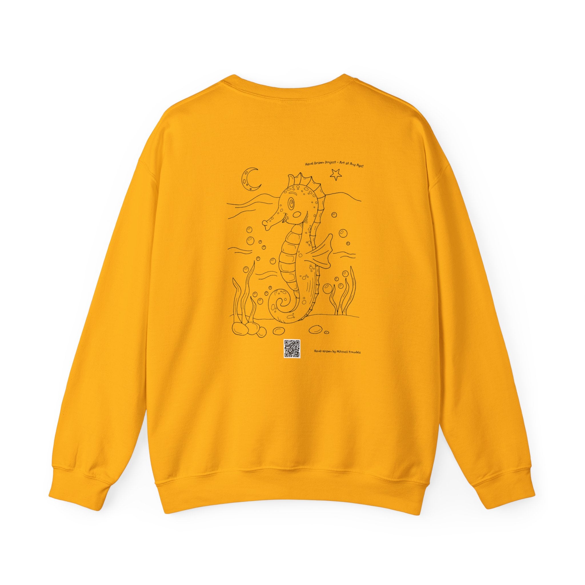 Adorable Seahorse Cozy Sweatshirt