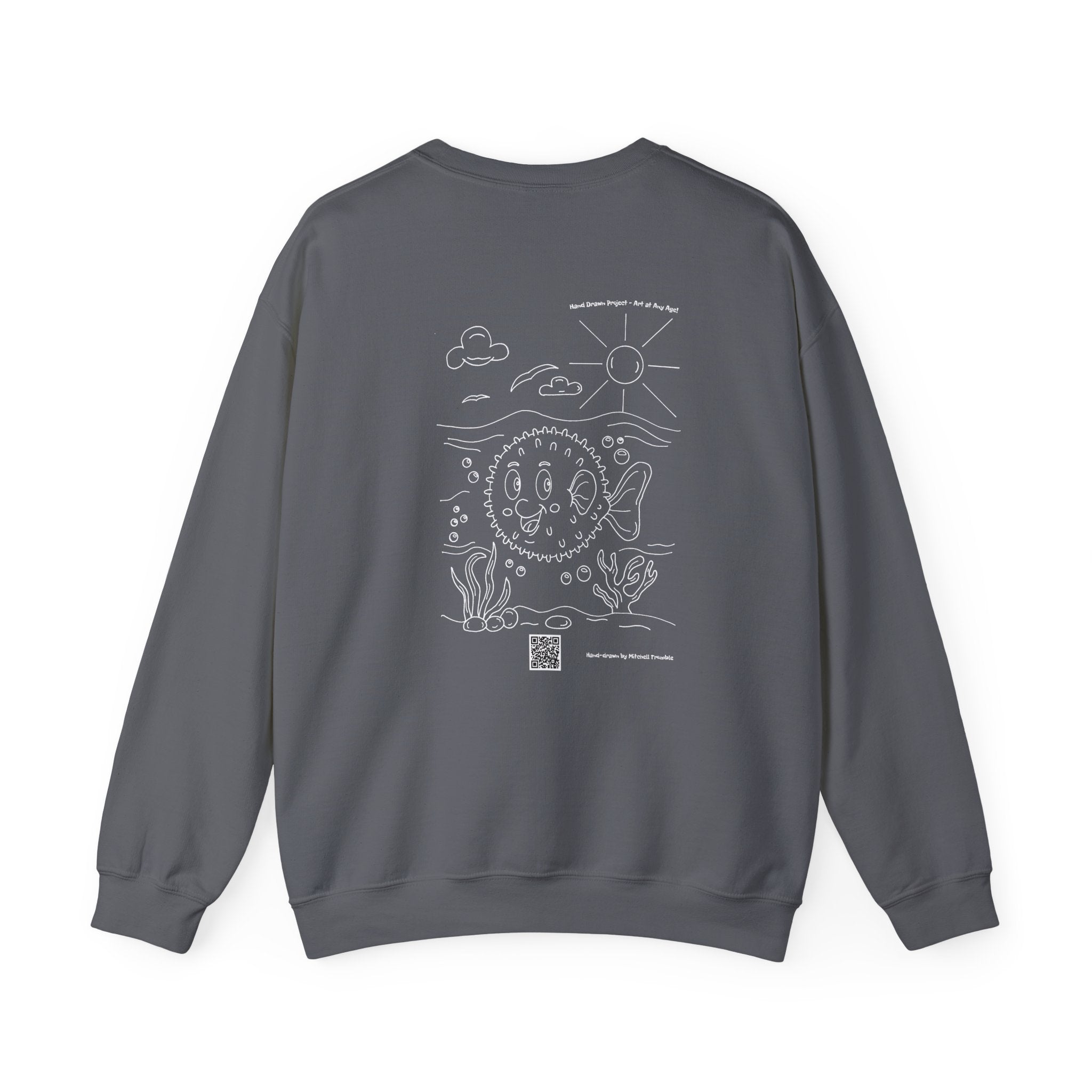 Happy Pufferfish Cozy Sweatshirt