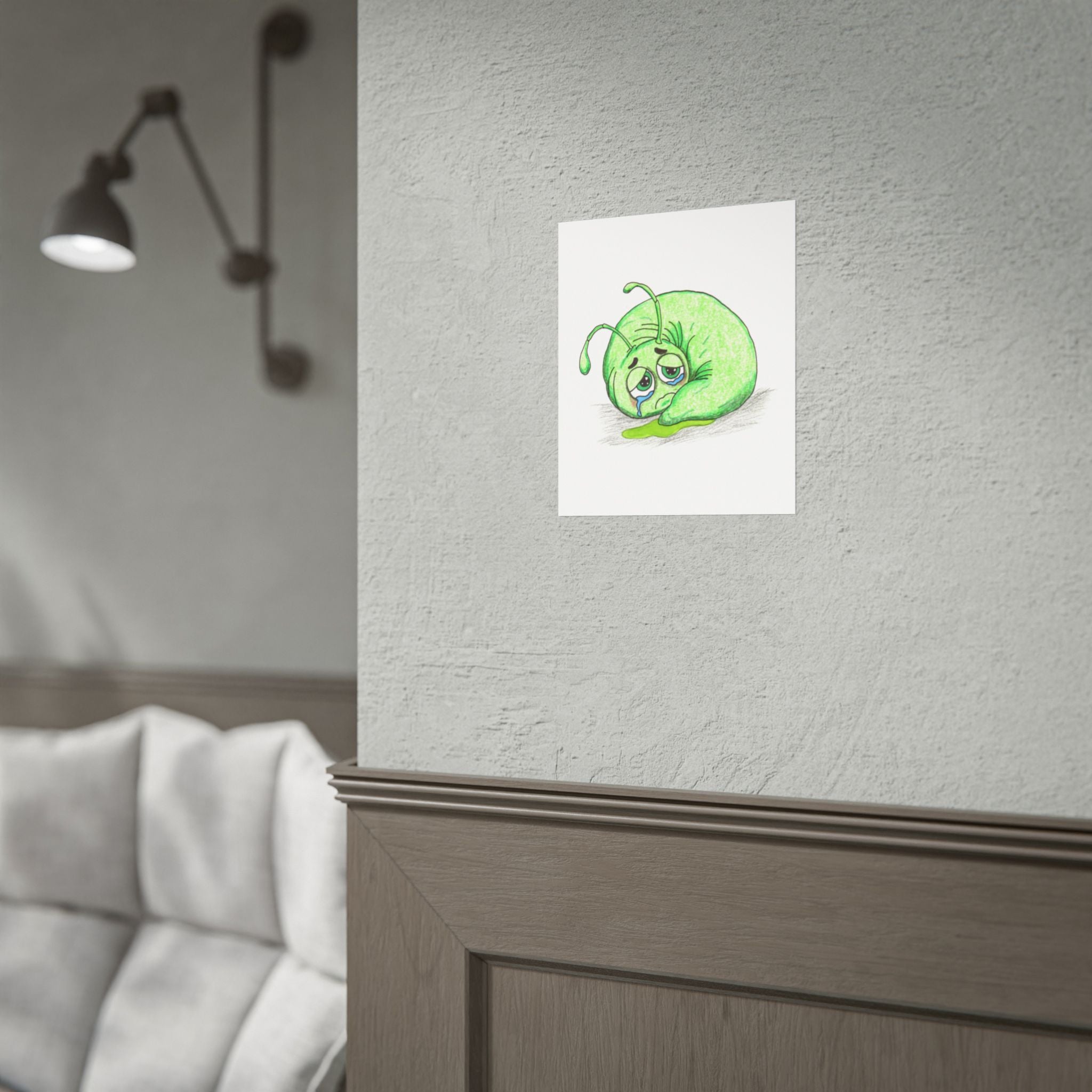 Sammy Lost His Shell | Snail Wall Art | Lost and Found Critters