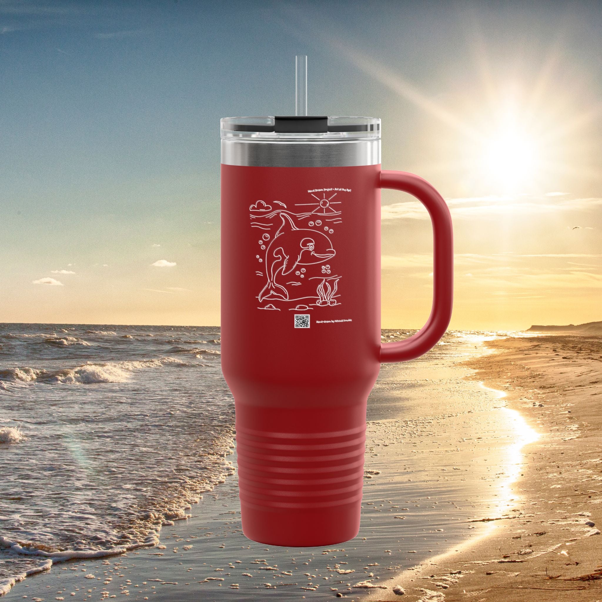 Orca Killer Whale – Ocean Majesty Travel Mug