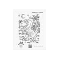 Velociraptor Poster – Hand-Drawn Dino Adventure by Mitchell Trumble | Fun Art for Kids, Families & Collectors