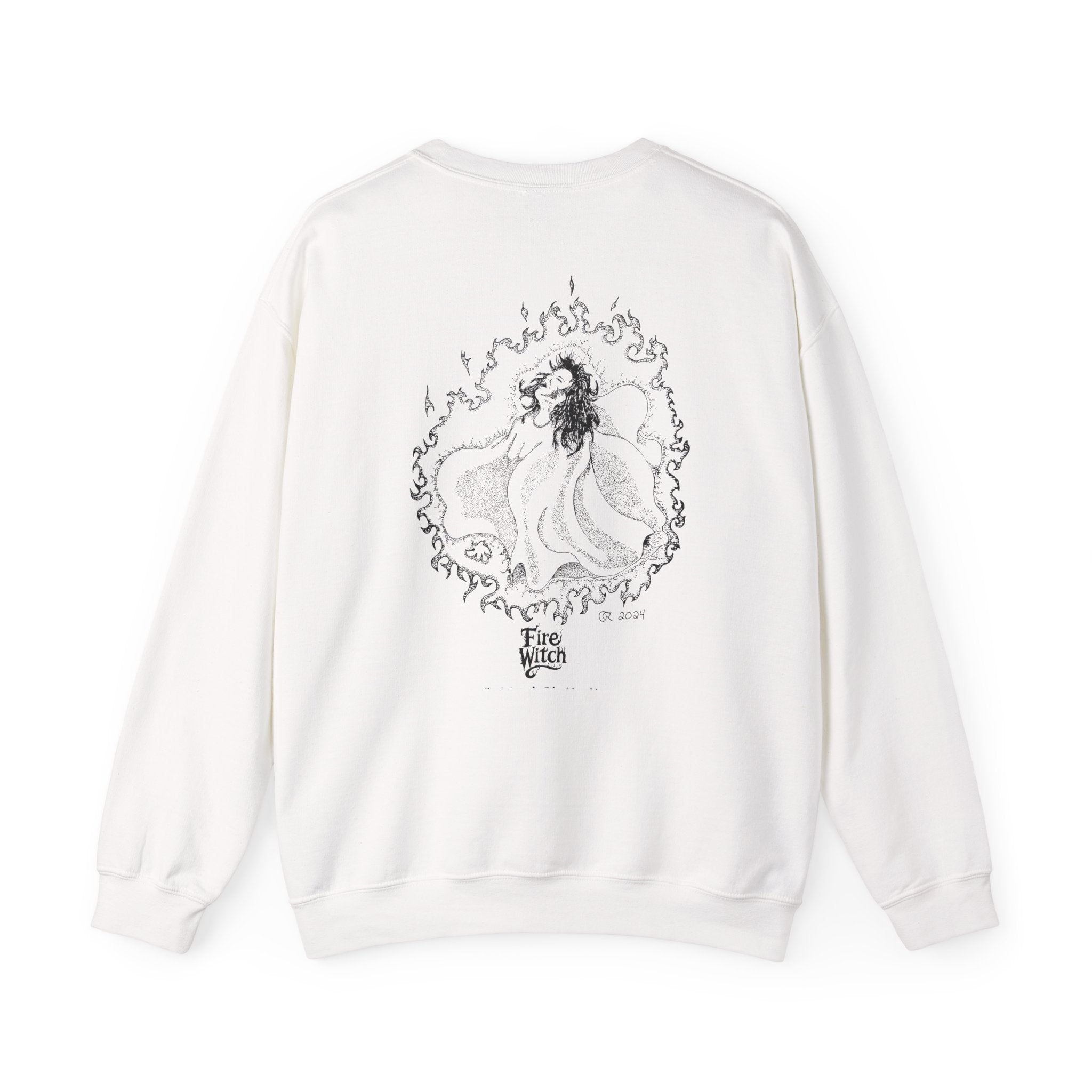 Fire Witch Crewneck Sweatshirt