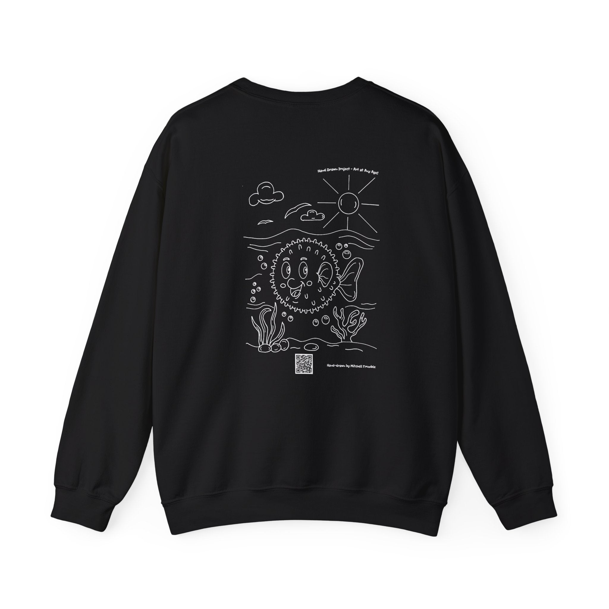 Happy Pufferfish Cozy Sweatshirt