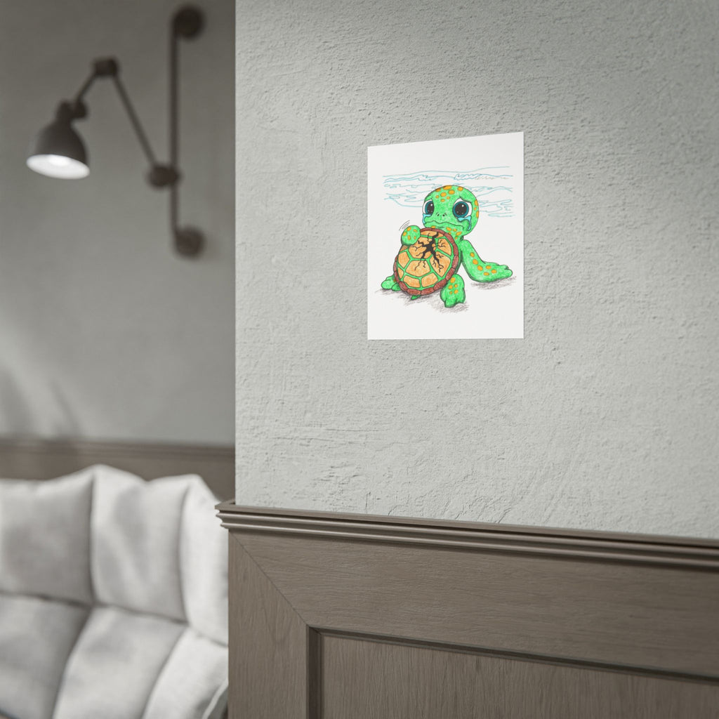 Toby Broke His Shell | Brave Little Critters Turtle Art