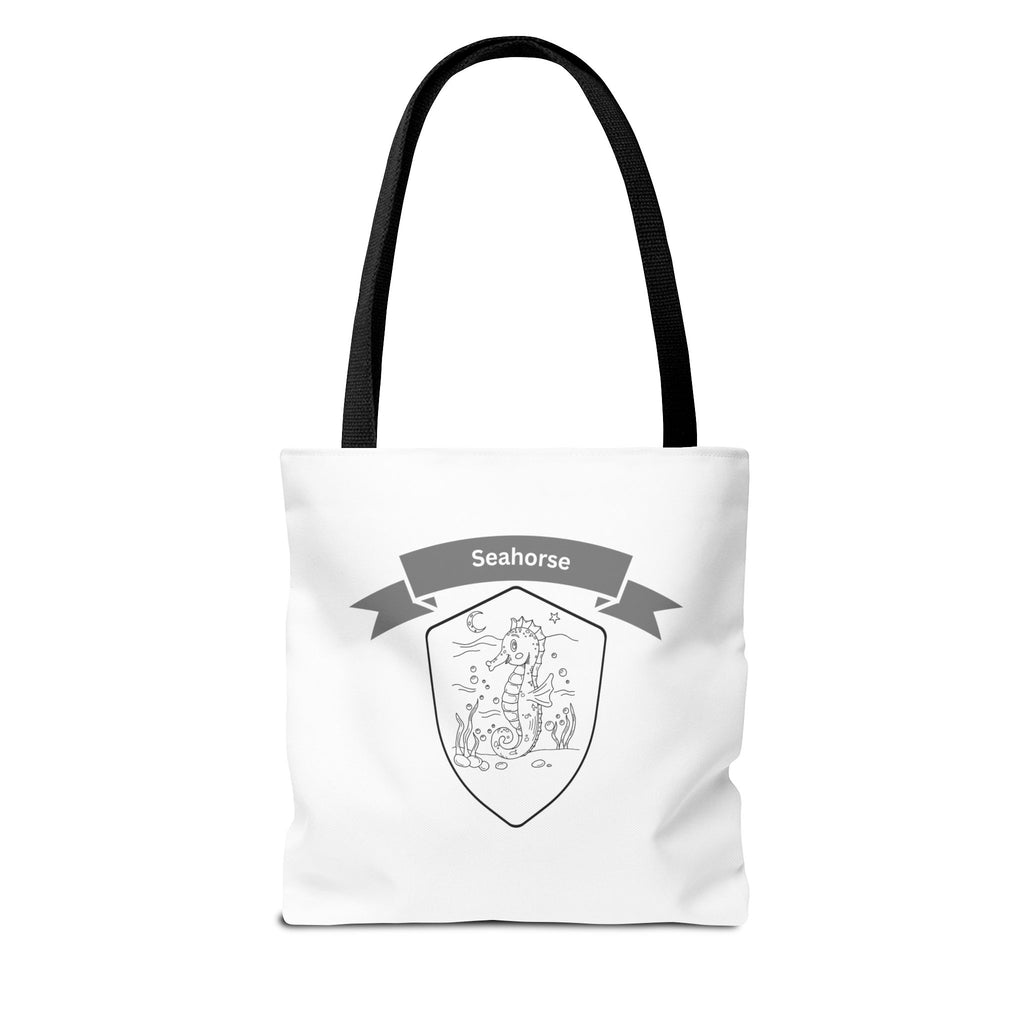 Adorable Seahorse Ocean Tote Bag