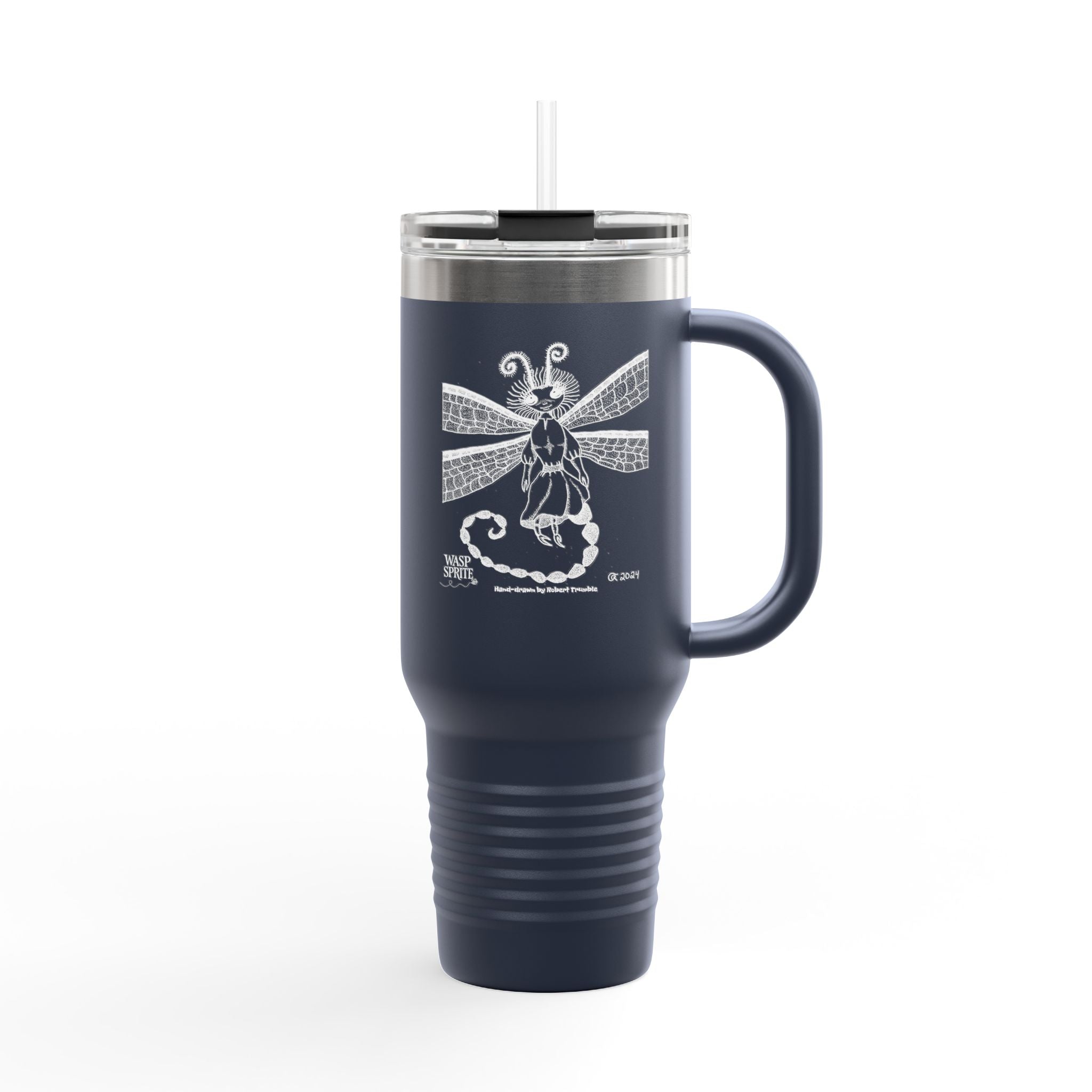 Wasp Sprite – Mystical Insect Folk Travel Mug