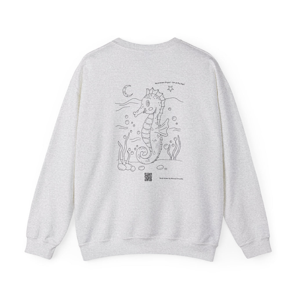 Adorable Seahorse Cozy Sweatshirt
