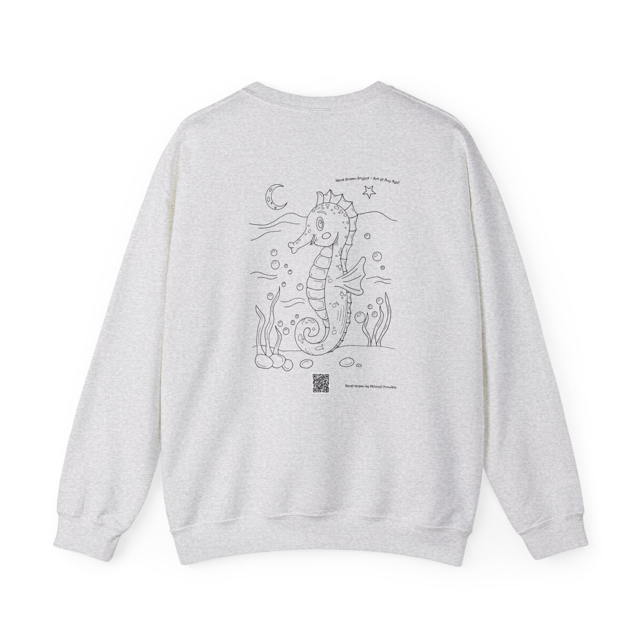 Adorable Seahorse Cozy Sweatshirt