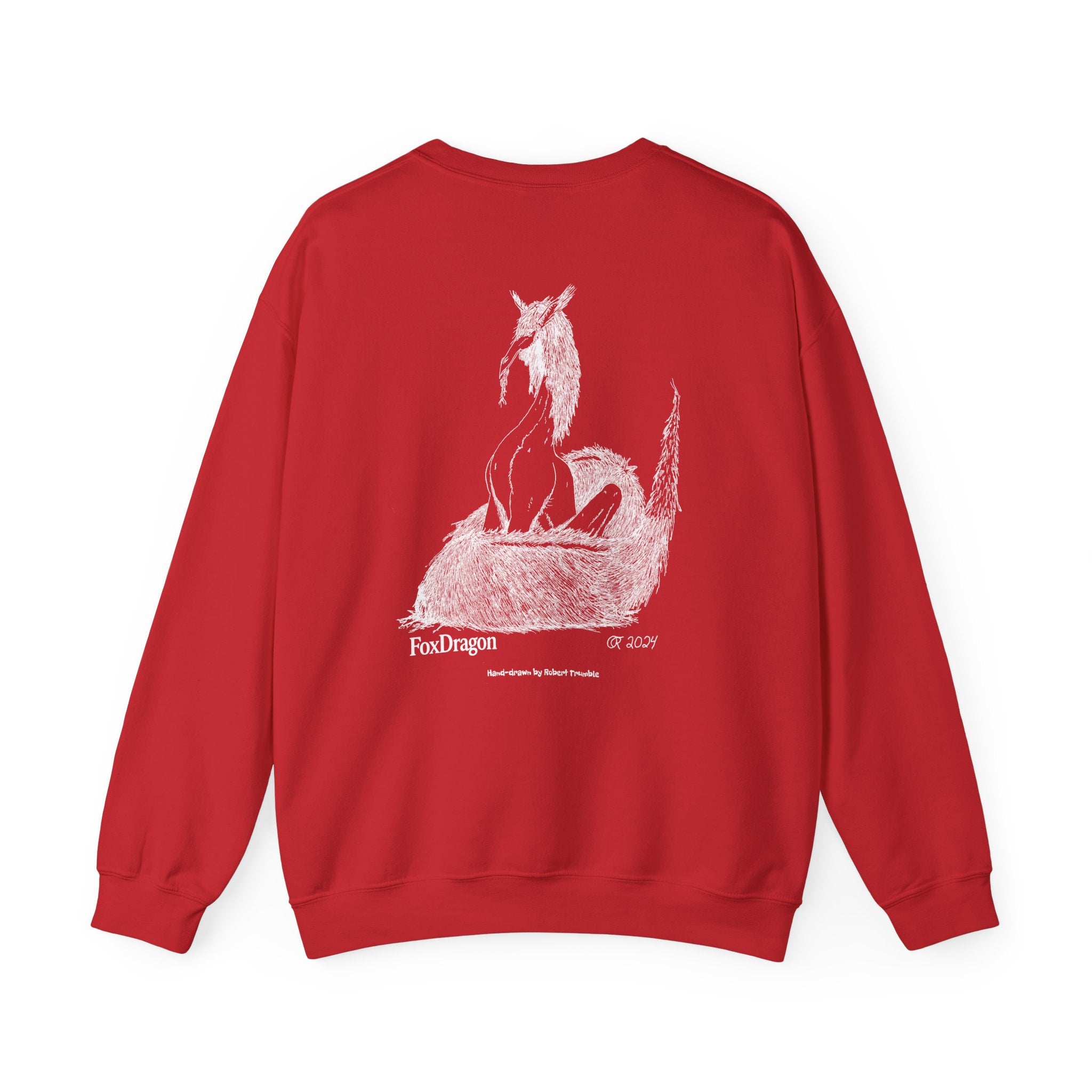 FoxDragon – Mythical Creature Cozy Sweatshirt