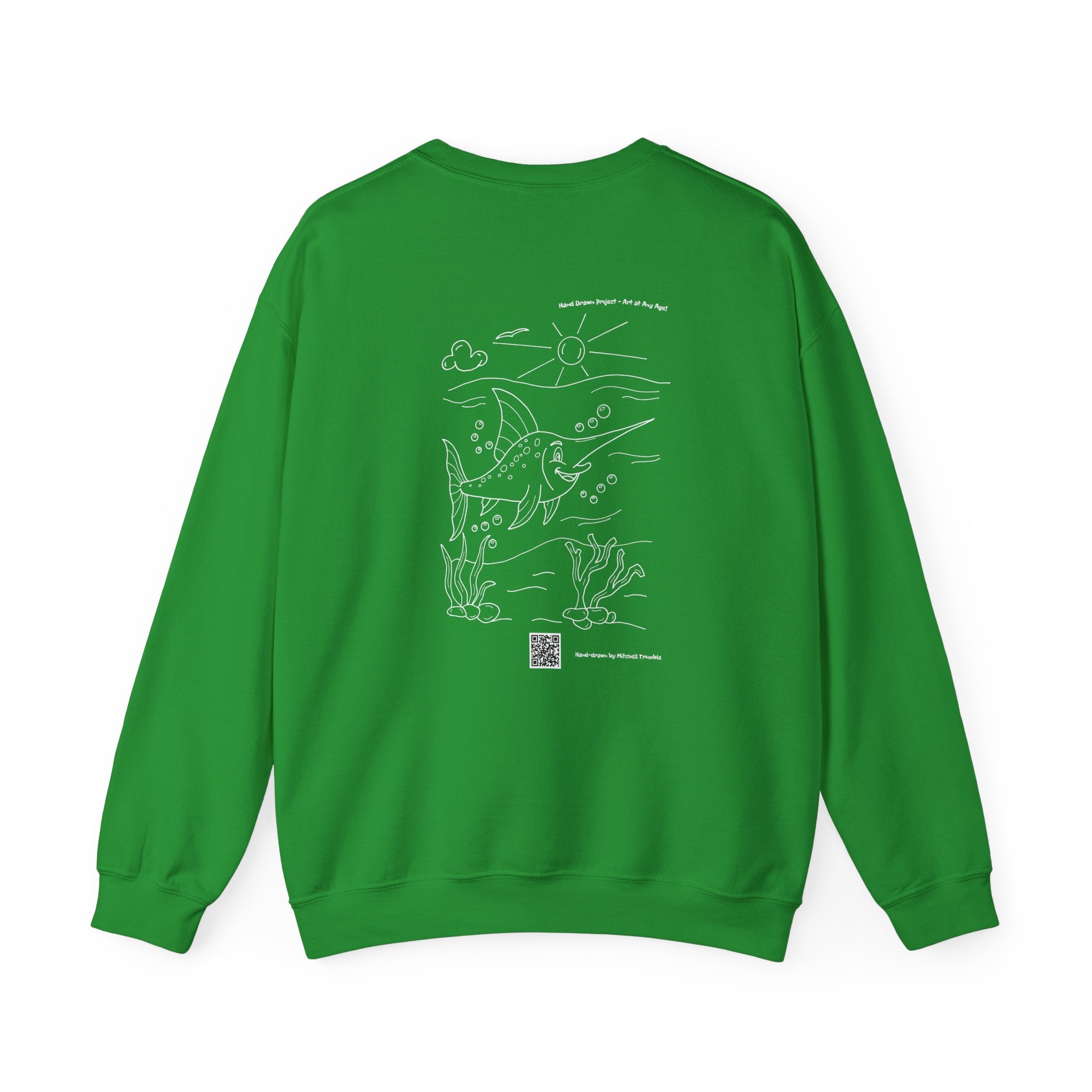 Swordfish – Ocean Strength Cozy Sweatshirt