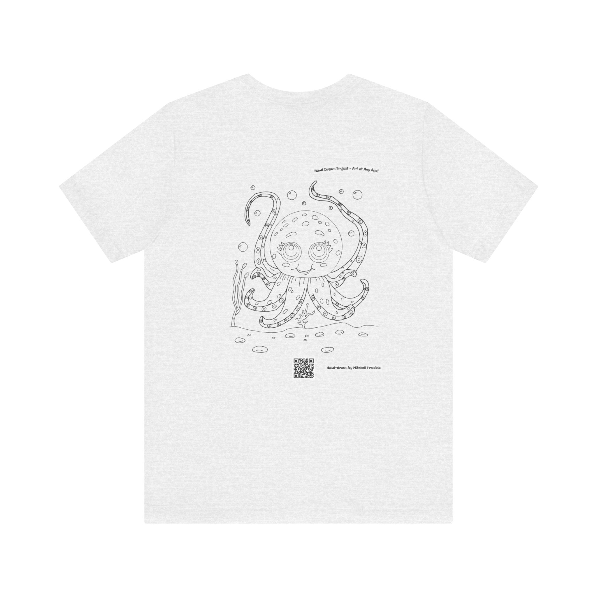Octopus – Hand-Drawn Ocean Tee