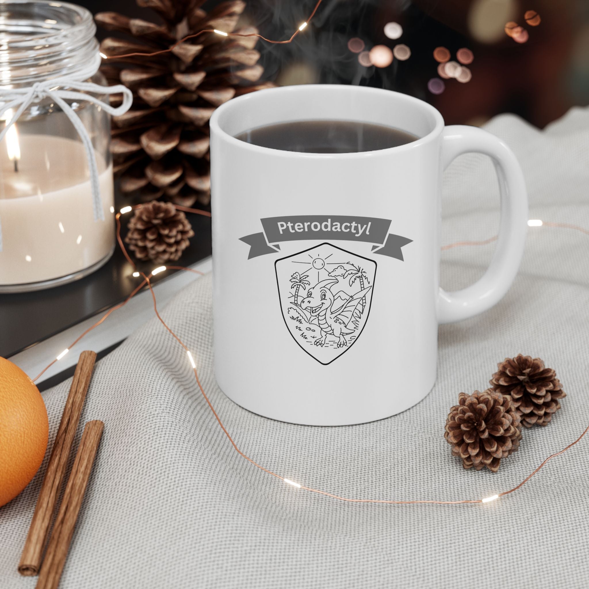Pterodactyl Chaos Coffee Mug