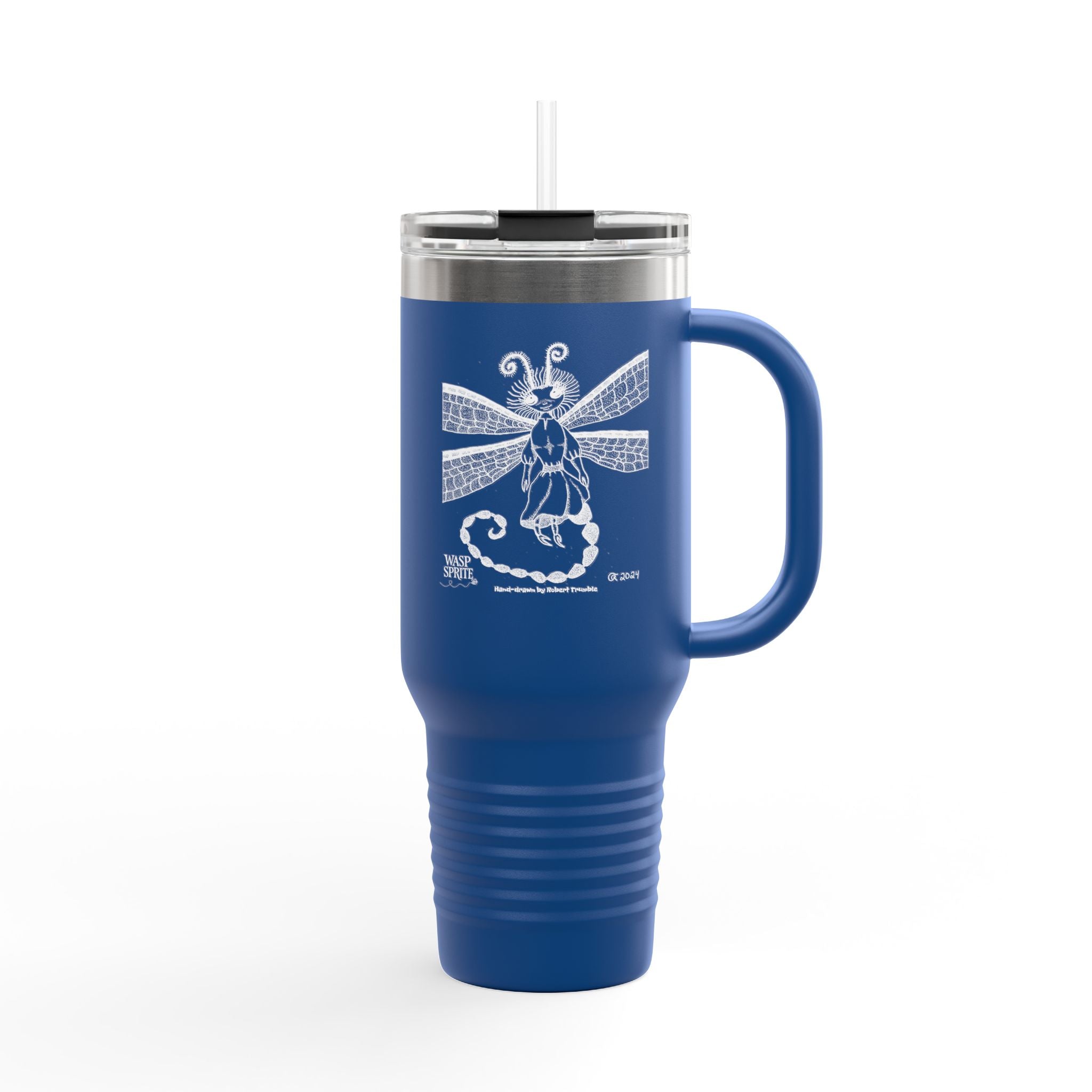 Wasp Sprite – Mystical Insect Folk Travel Mug