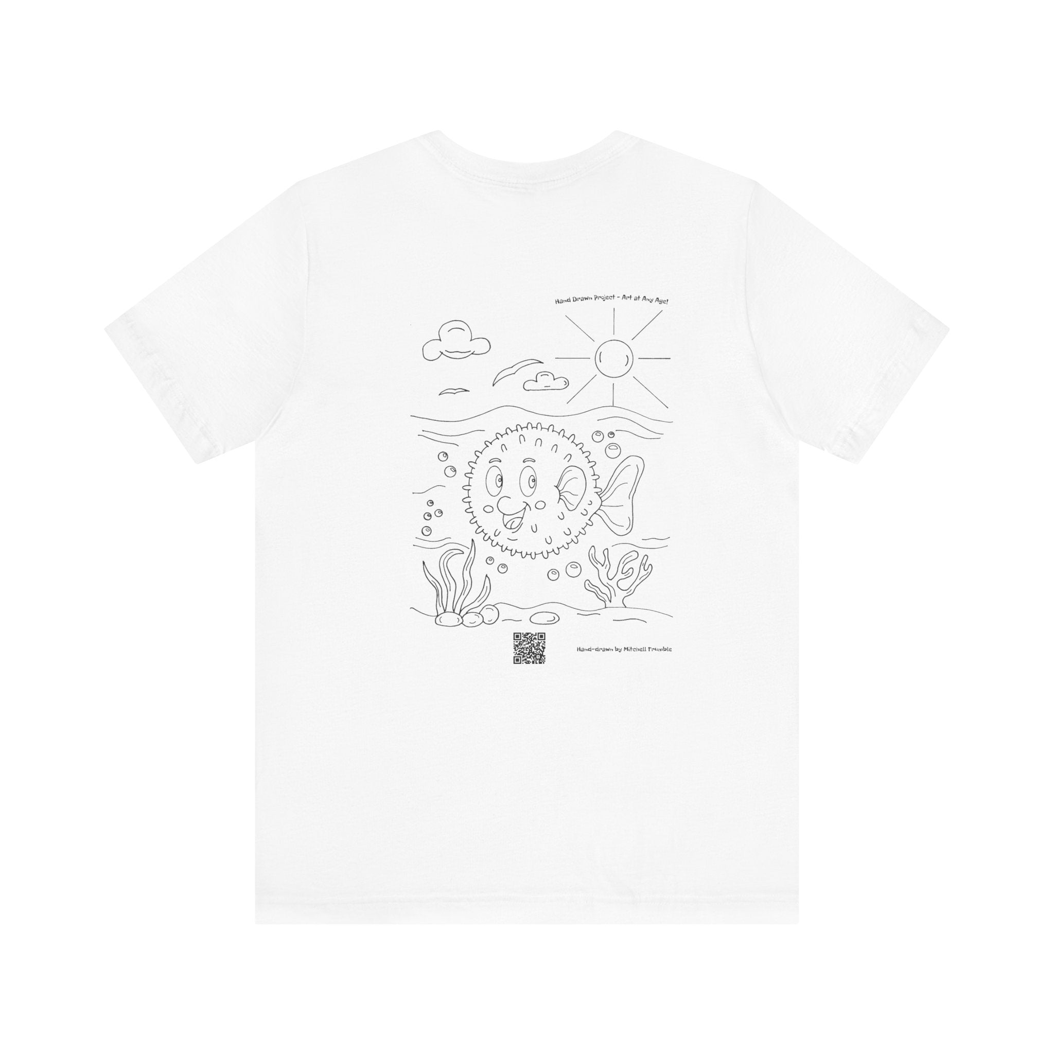 Happy Pufferfish – Ocean Critter T-Shirt