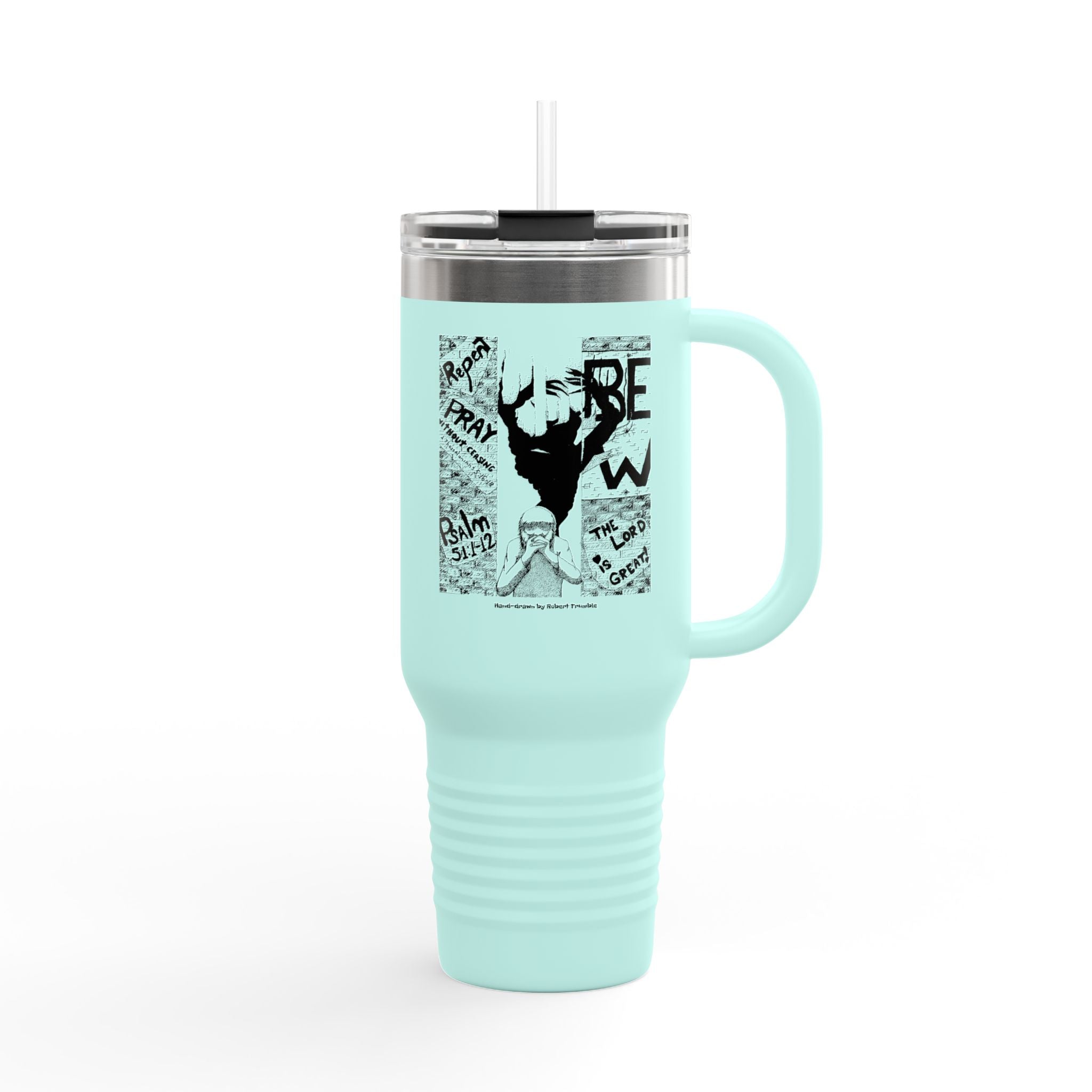 Pray — Spiritual Reflection Travel Mug
