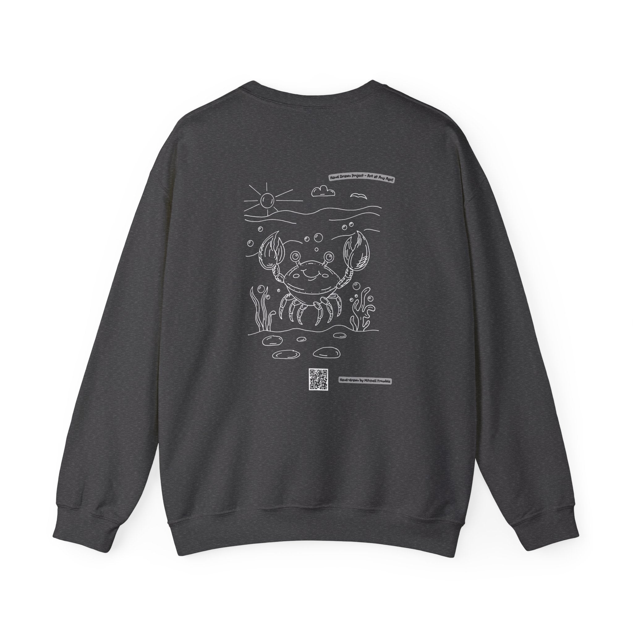Cute Crab Crewneck Sweatshirt