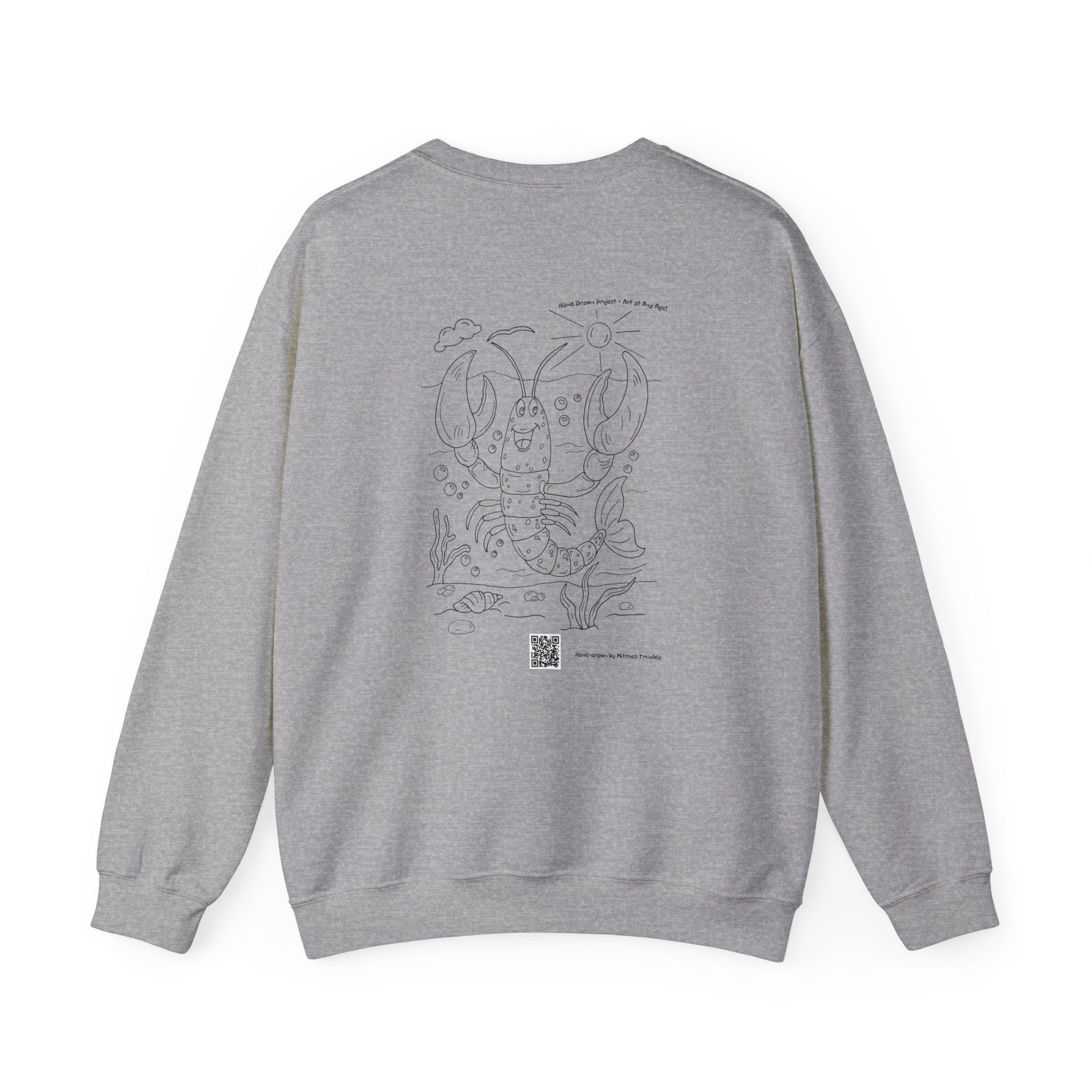 Cheerful Lobster Sweatshirt