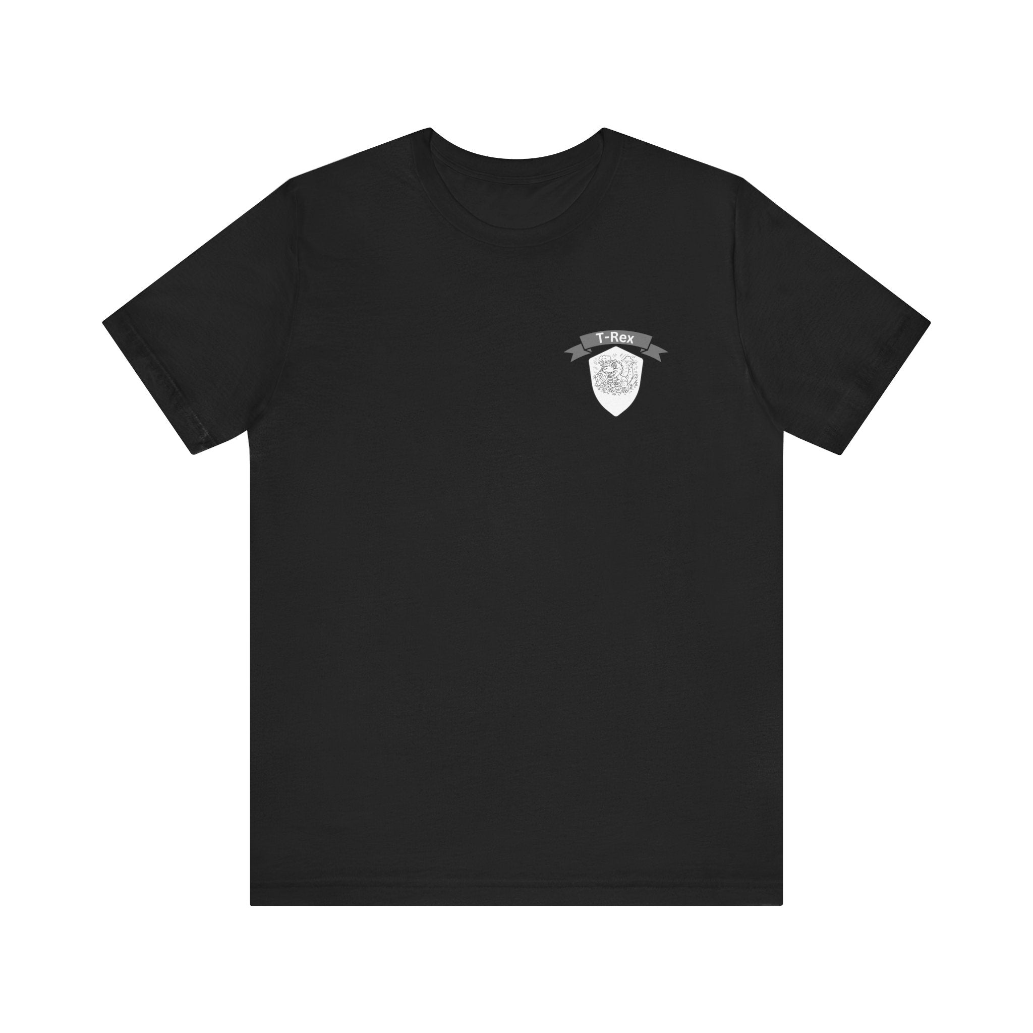 T-Rex T-Shirt – Hand-Drawn Dinosaur Design by Mitchell Trumble | Unisex Bella+Canvas 3001