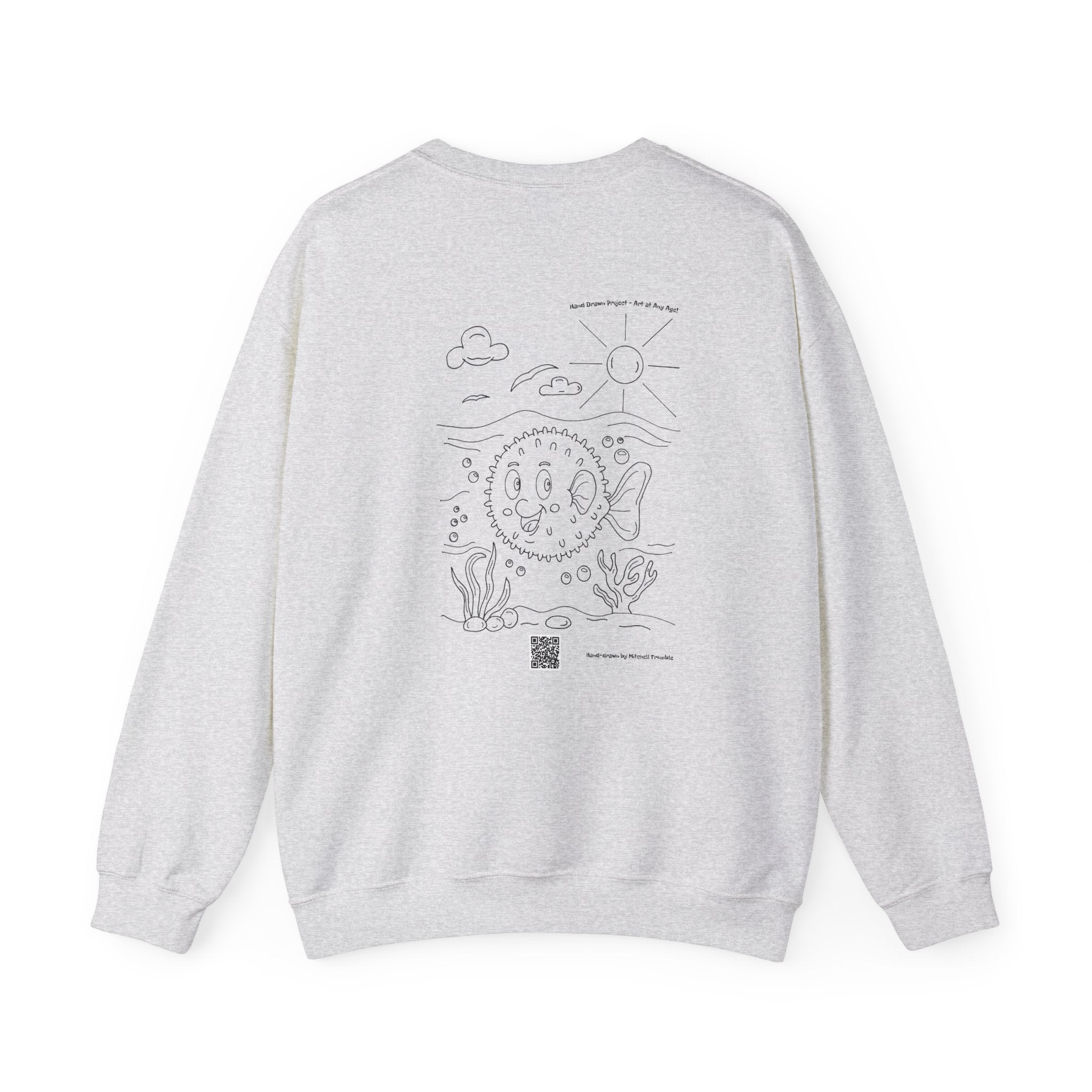 Happy Pufferfish Cozy Sweatshirt