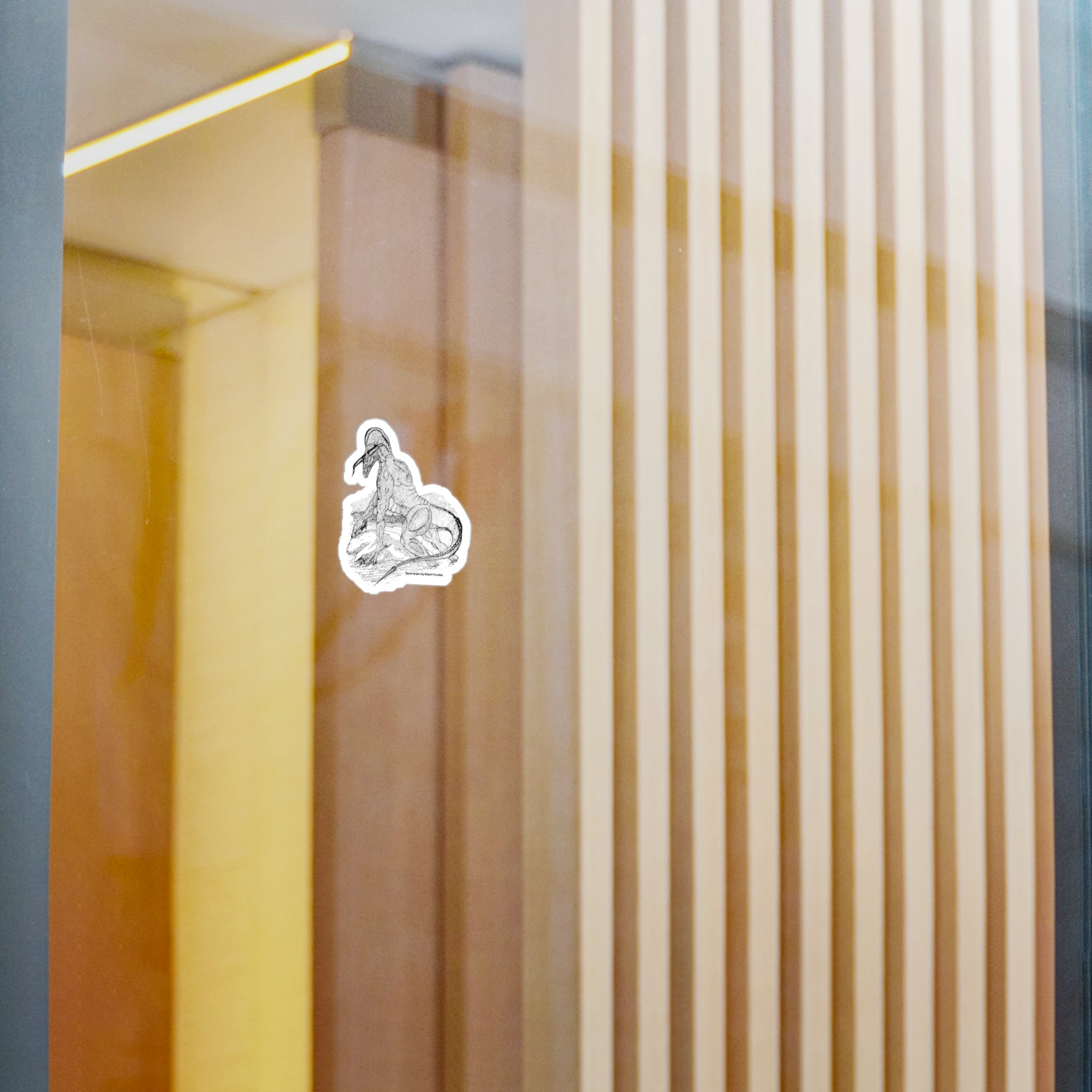 Landdrake Kiss Cut Sticker