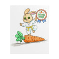 Benny the Balance Bunny Print | Kids Martial Arts Wall Art