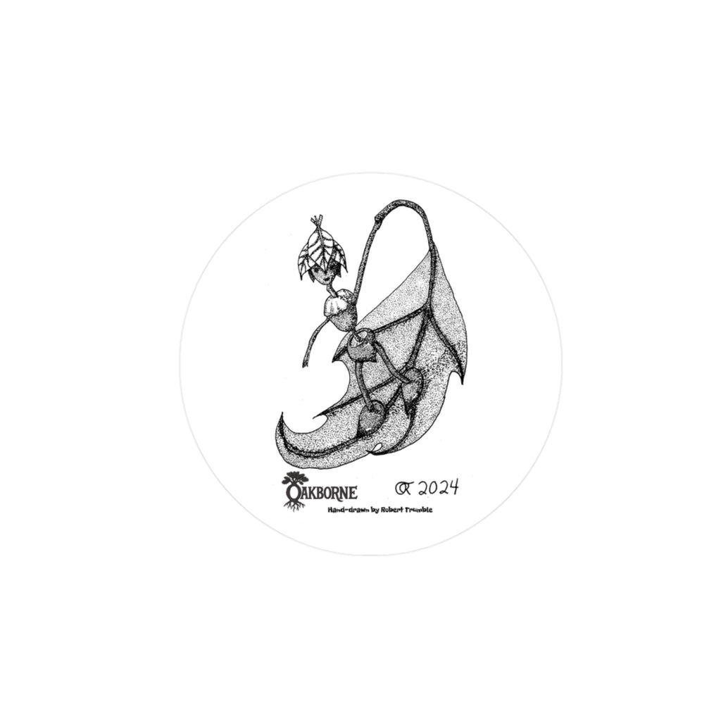 Oakborne Woodland Sprite – Kiss-Cut Sticker