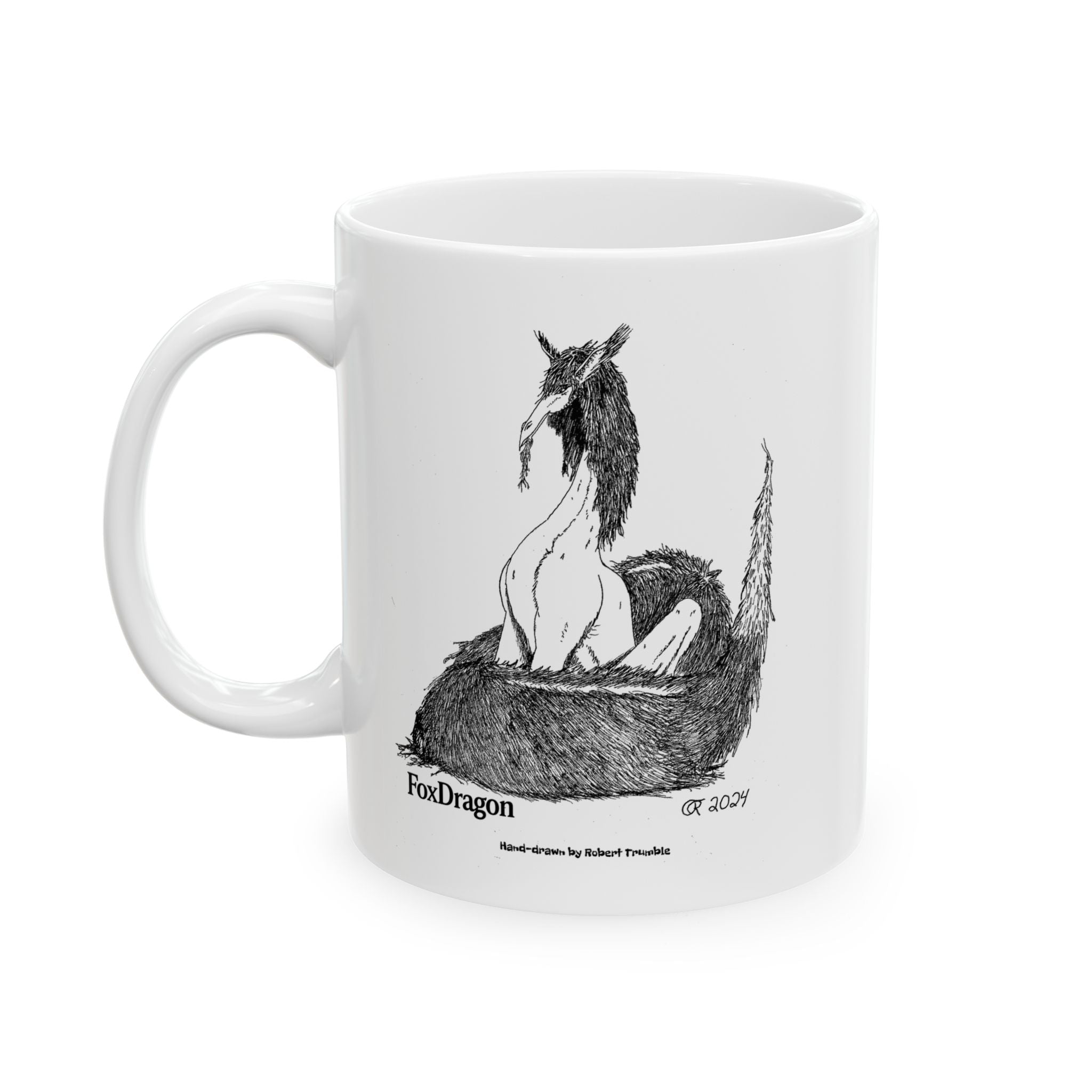 FoxDragon – Mythical Creature Coffee Mug